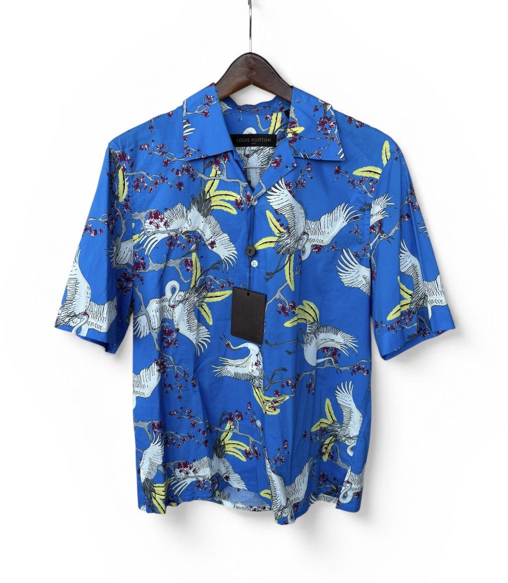 Louis Vuitton Louis Vuitton Crane Hawaii Shirt Size US M / EU 48-50 / 2 - 1 Thumbnail