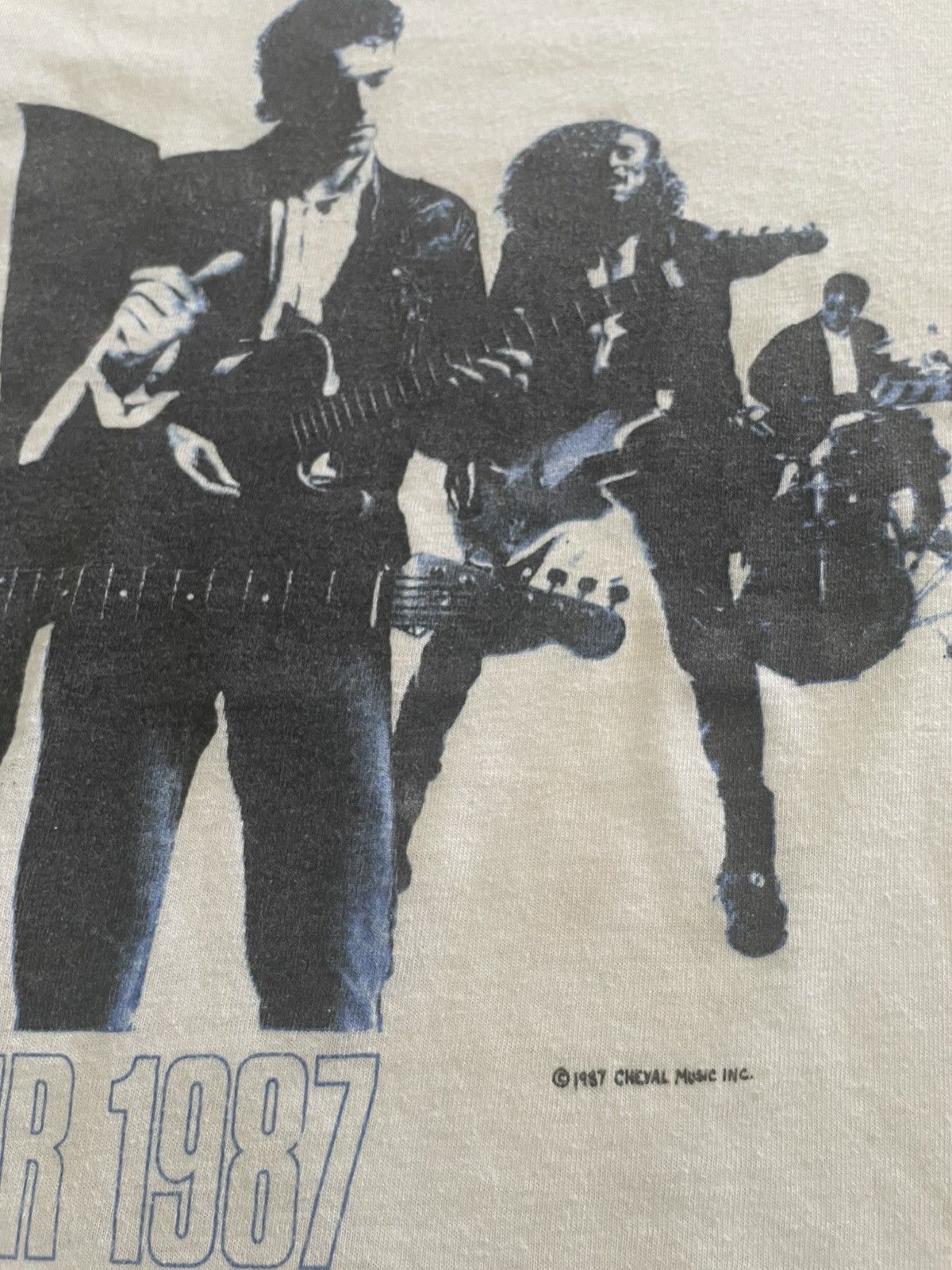 Band Tees VINTAGE BAND 1987 THE PRETENDERS BAND UK BRIT POP Size US M / EU 48-50 / 2 - 7 Thumbnail