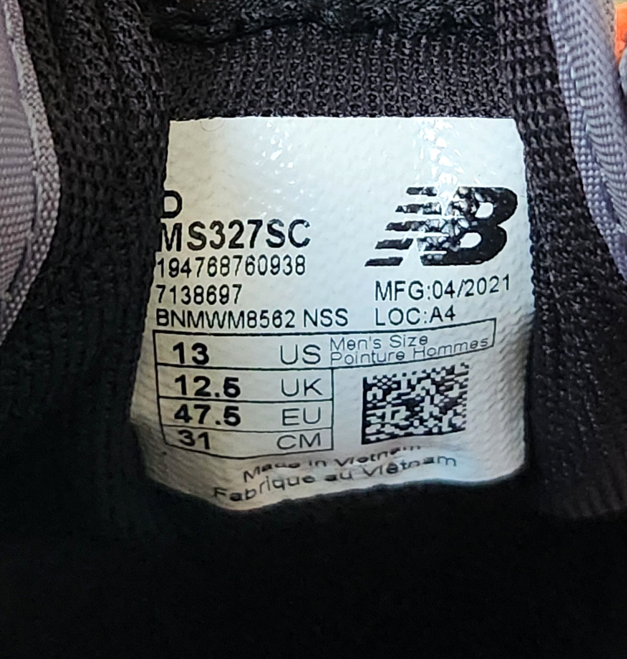 New Balance New Balance 327 SZ 13 Cyclone Citrus Punch MS327SC Size US 13 / EU 46 - 12 Thumbnail
