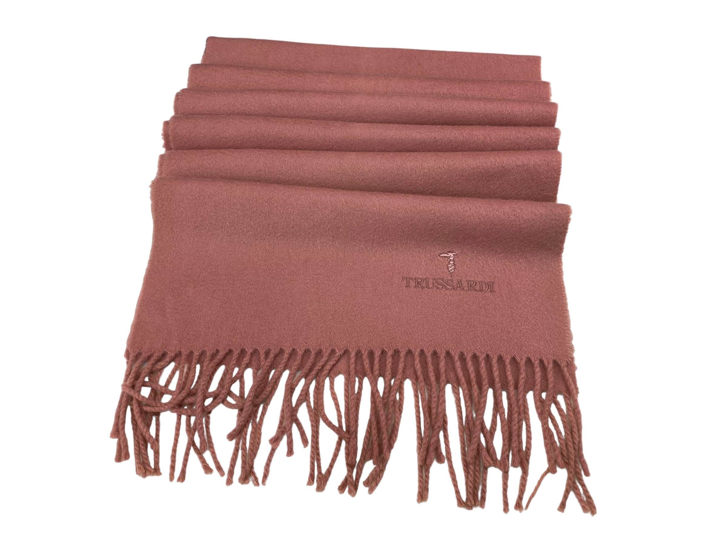 Trussardi × Vintage Trussardi Pure Cashmere Vintage Scarf Size ONE SIZE - 9 Thumbnail