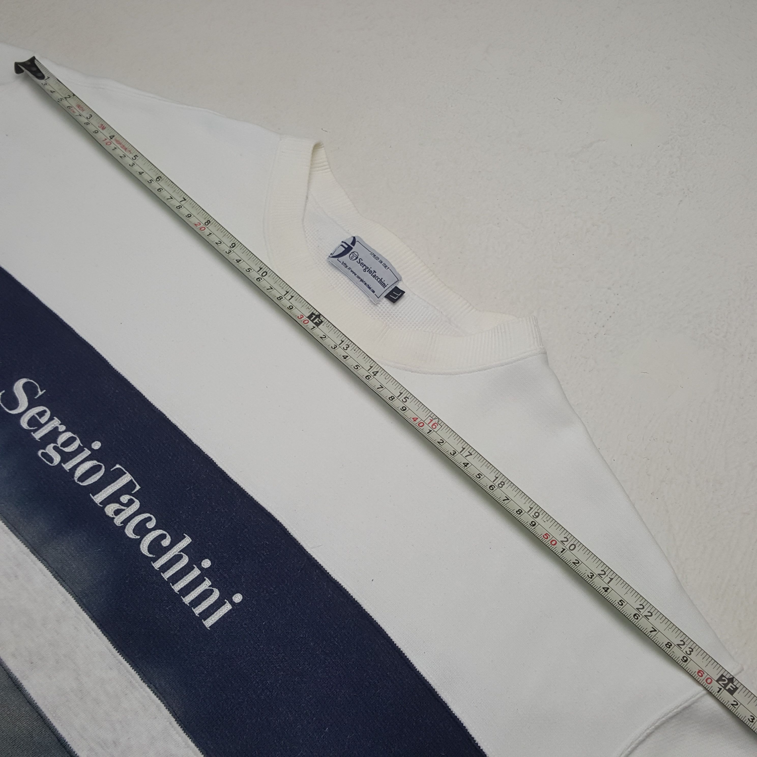 Sergio Tacchini × Vintage Vintage SERGIO TACCHINI Sportswear Brand Sweatshirt C293N18 Size US XL / EU 56 / 4 - 5 Thumbnail