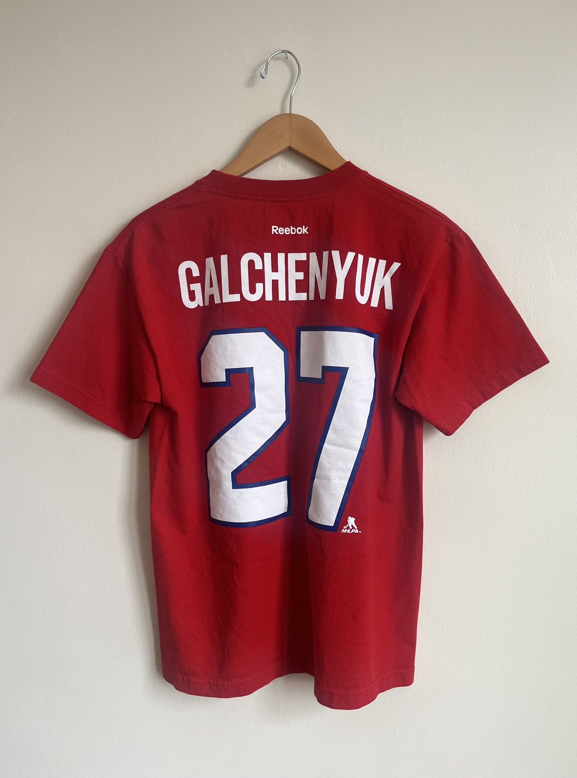 NHL × Reebok Vintage NHL Montreal Canadiens Galchenyuk #27 Reebok T-Shirt Size US M / EU 48-50 / 2 - 6 Thumbnail