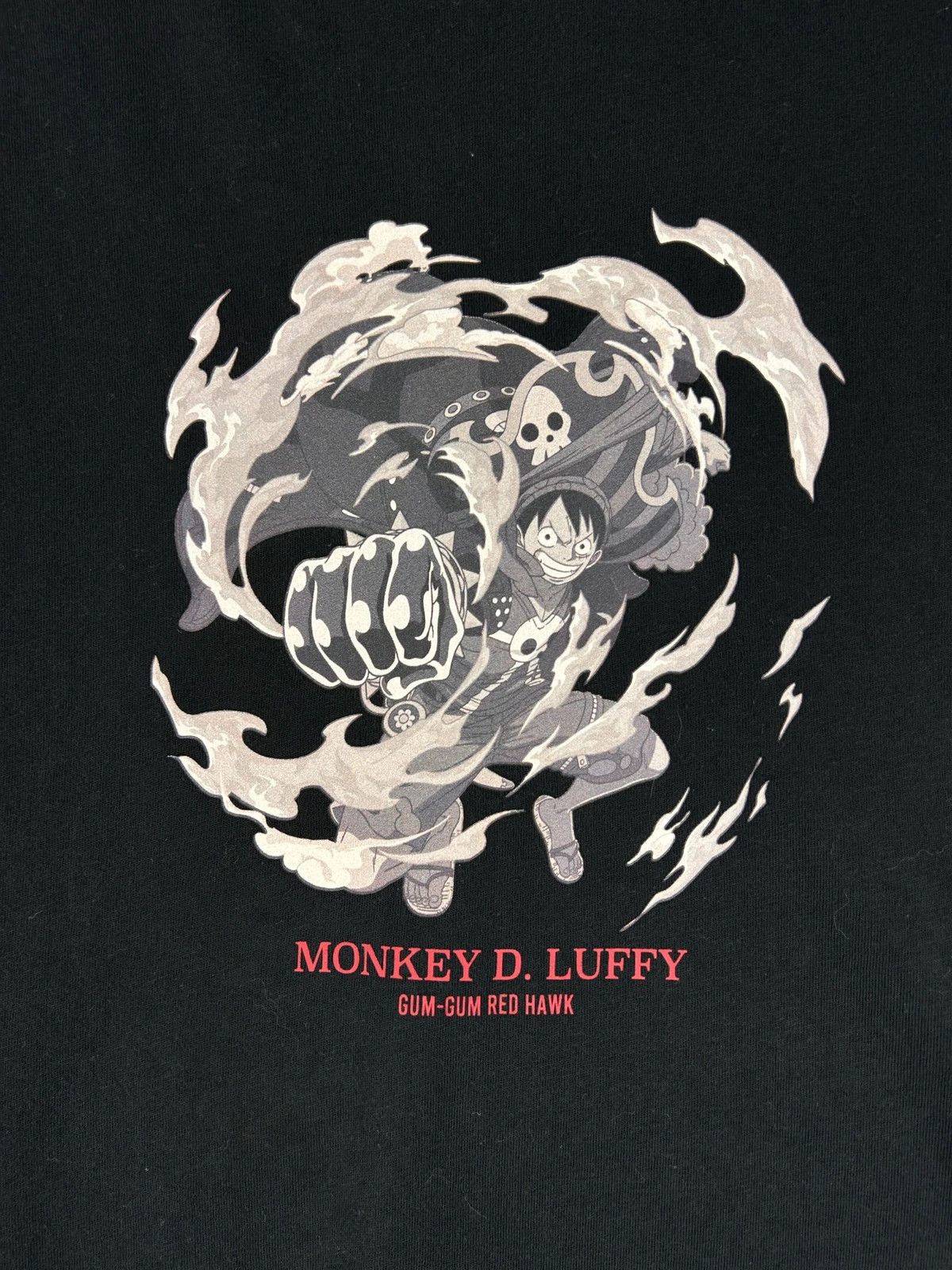 One Piece × Uniqlo One Piece x Uniqlo Monkey Luffy black tee anime big logo Size US S / EU 44-46 / 1 - 3 Thumbnail