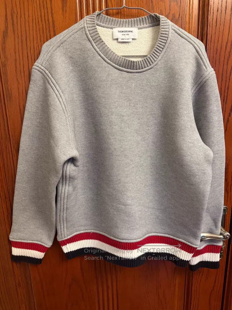 Thom Browne Thom Browne Striped Casual Color-blocked Round-neck Knit T Size US XS / EU 42 / 0 - 2 Thumbnail