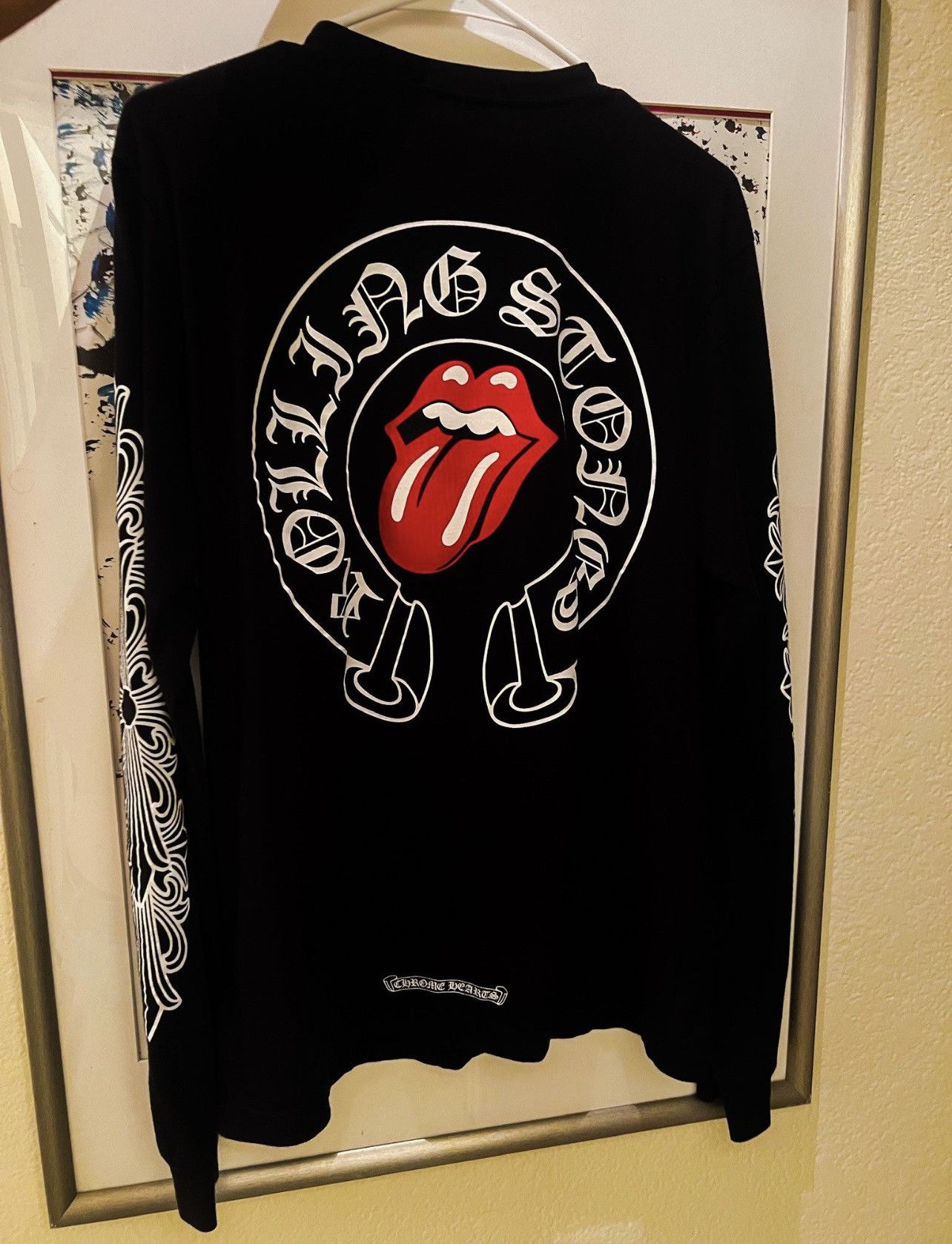 Chrome Hearts Chrome Hearts x Rolling Stones long sleeve shirt 