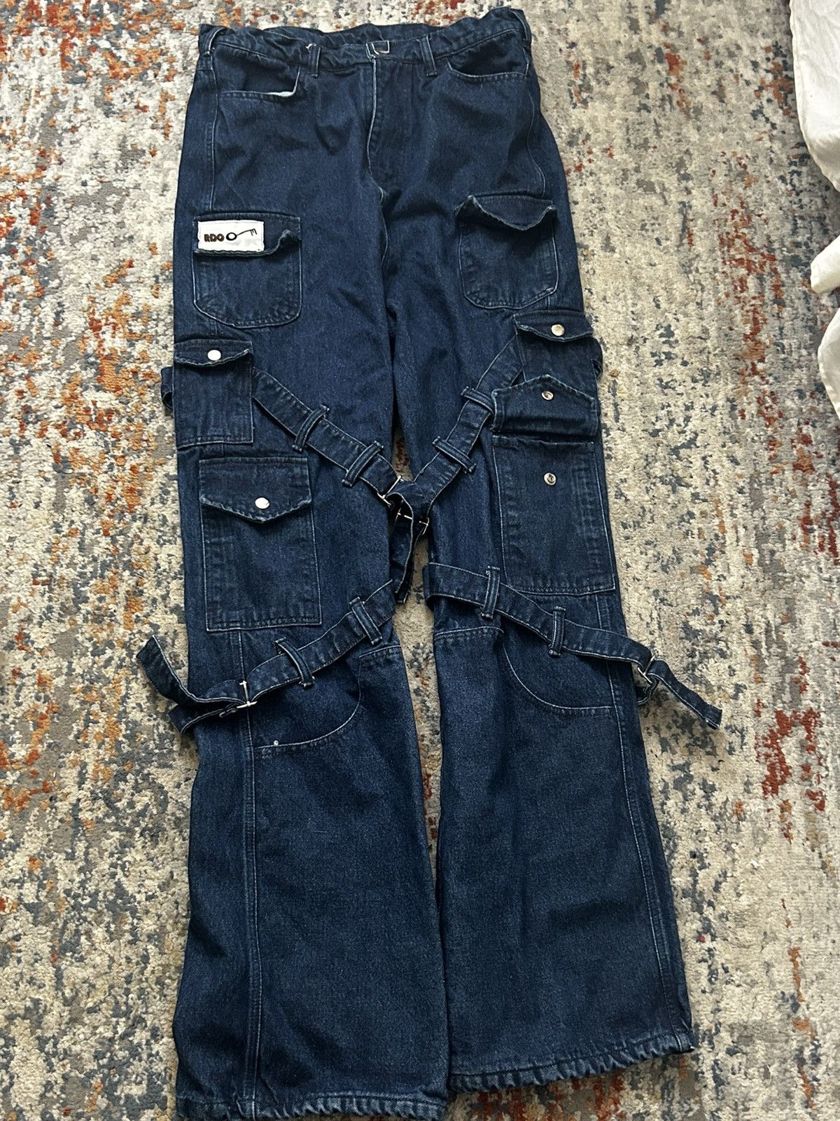 Other Custom made raver jeans Size US 34 / EU 50 - 1 Thumbnail