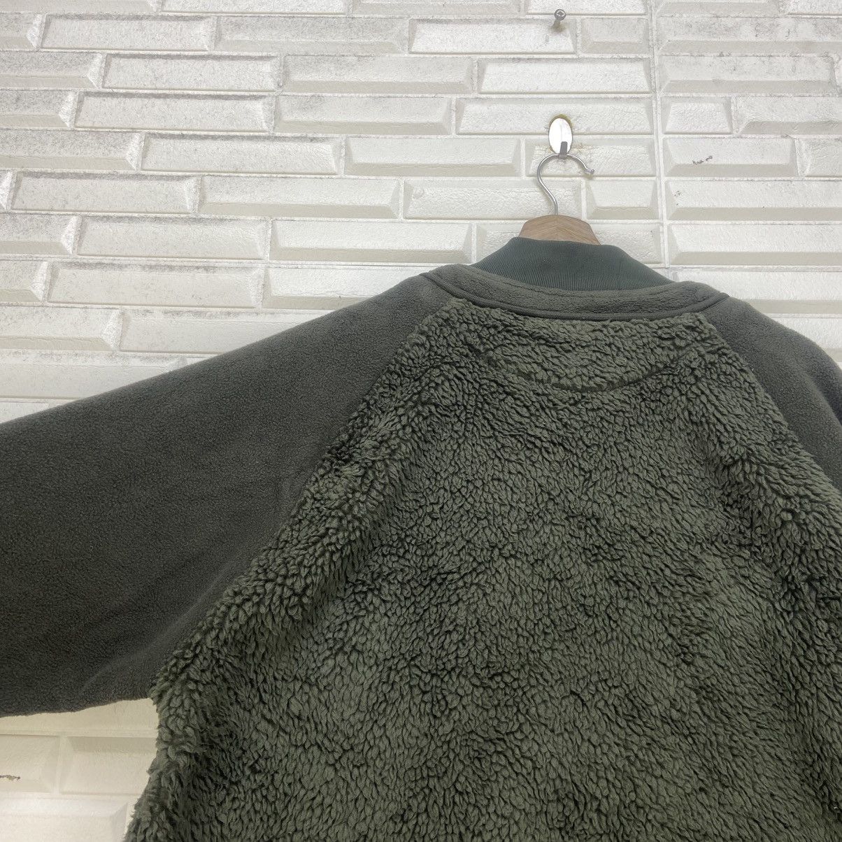 Uniqlo × White Mountaineering White Mountaineering Uniqlo Patchwork Fleece Sherpa Jacket Size US M / EU 48-50 / 2 - 10 Thumbnail