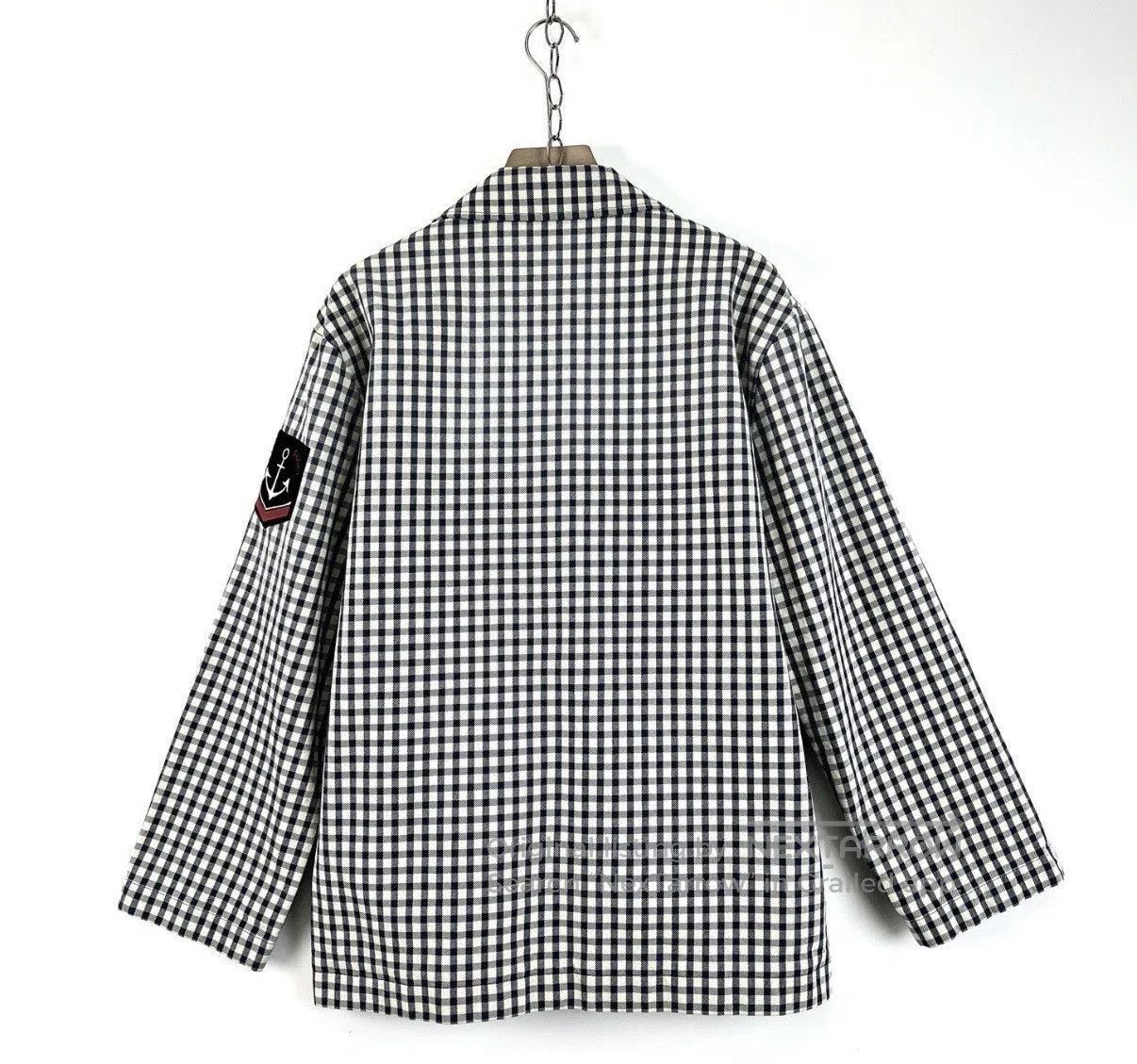 Gucci Black Checkered Long Sleeve Button-Up Shirt. Size US S / EU 44-46 / 1 - 2 Thumbnail