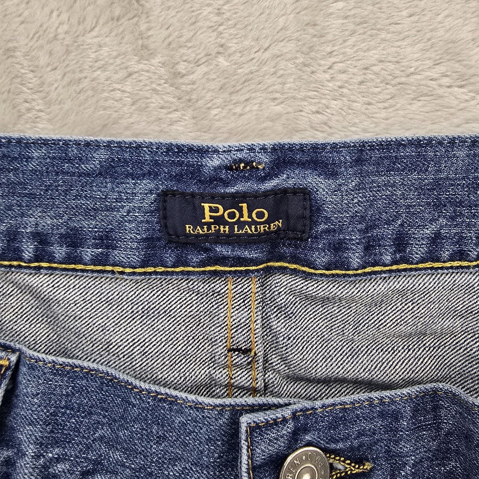 Polo Ralph Lauren Polo Ralph Lauren Hampton Relaxed Jeans 38x34 (Fits 38x32) Size US 38 / EU 54 - 4 Thumbnail