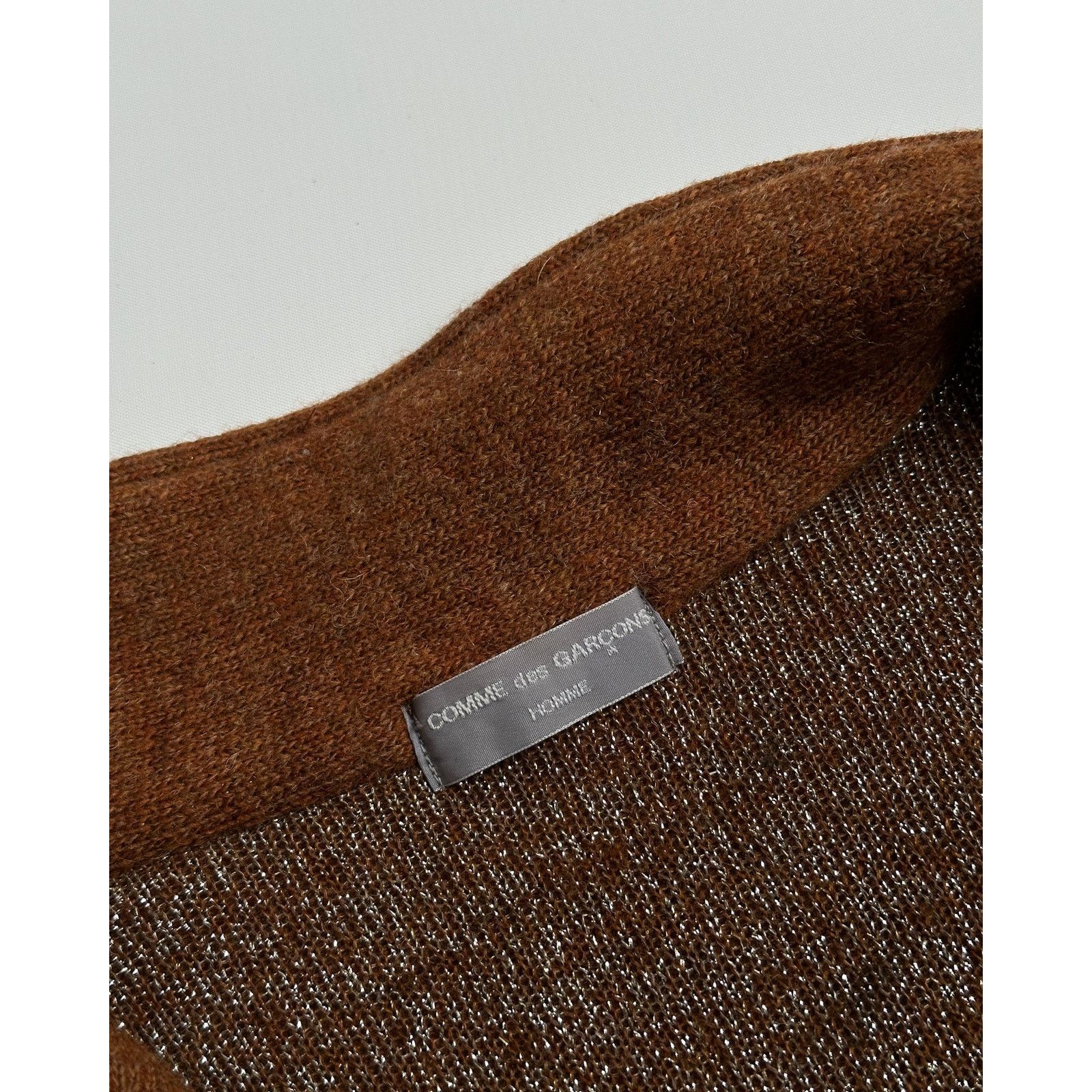 Comme des Garcons Comme des Garcons Homme AD 2002 Wool Quarter Zip Size US M / EU 48-50 / 2 - 4 Thumbnail
