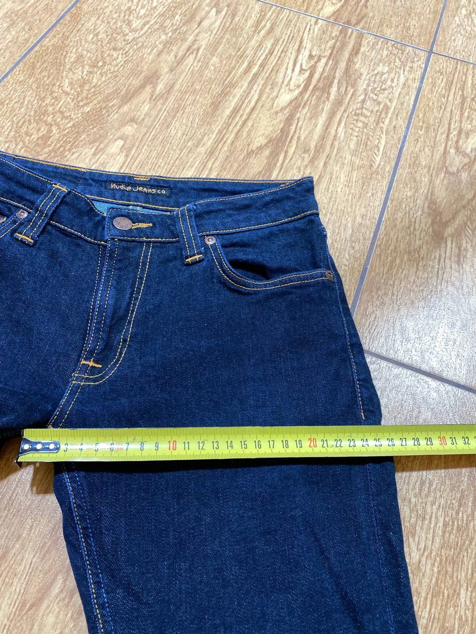 Nudie Jeans NUDIE JEANS SKINNY LIN Dry deep orange Dark blue JEANS Size US 28 / EU 44 - 8 Thumbnail