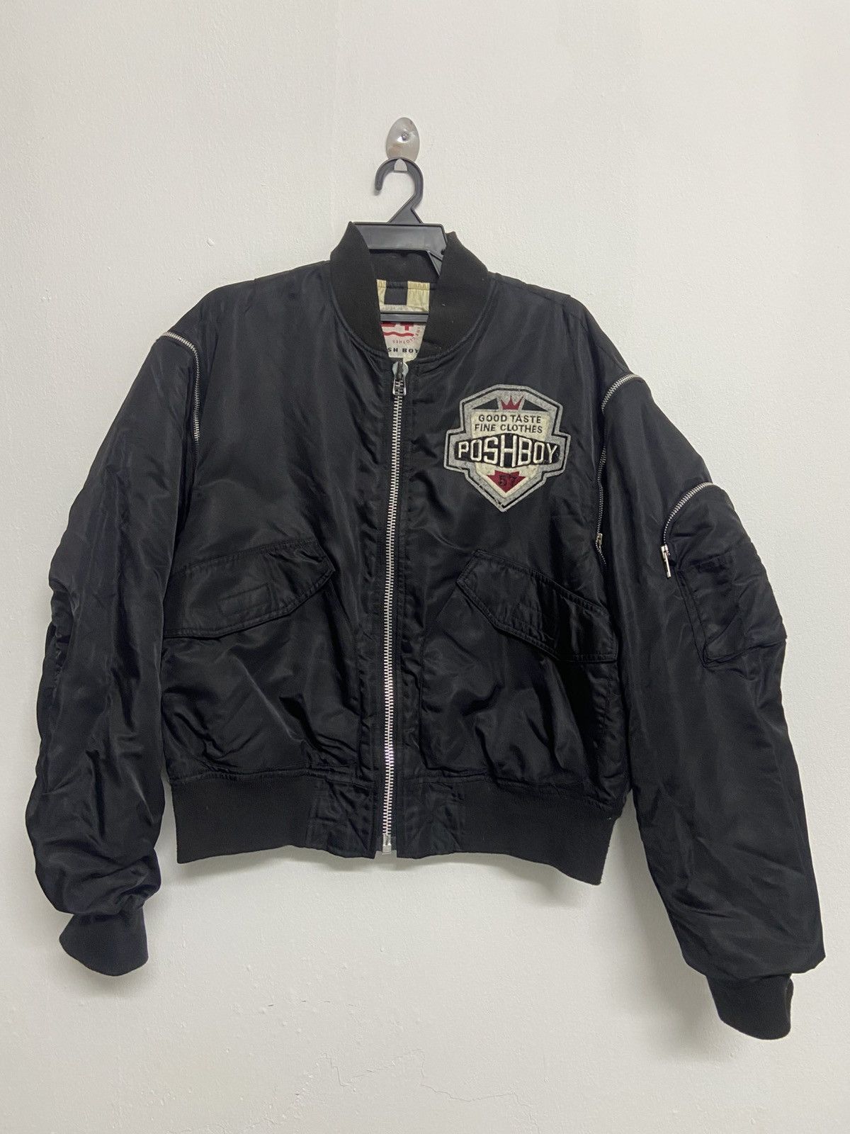 Japanese Brand Vintage PoshBoy Bomber jacket Size US M / EU 48-50 / 2 - 2 Thumbnail