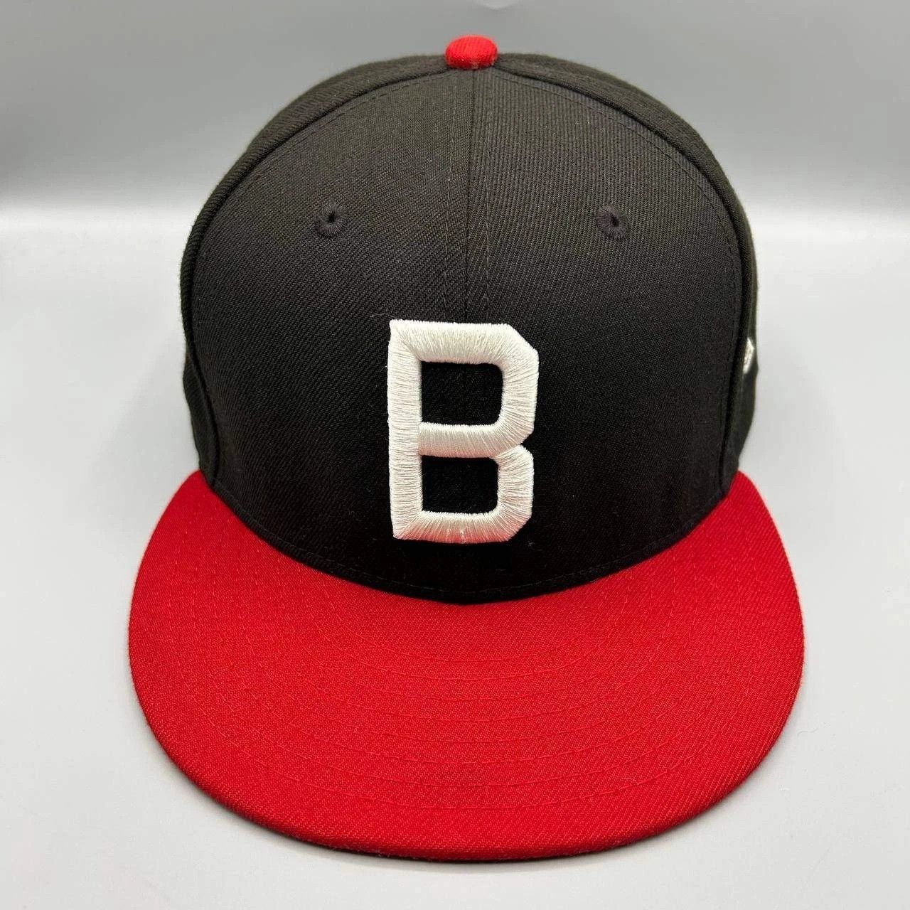 New Era Birmingham Barons Hat Men 8 Black Embroidered MiLB Fitted Size ONE SIZE - 1 Thumbnail