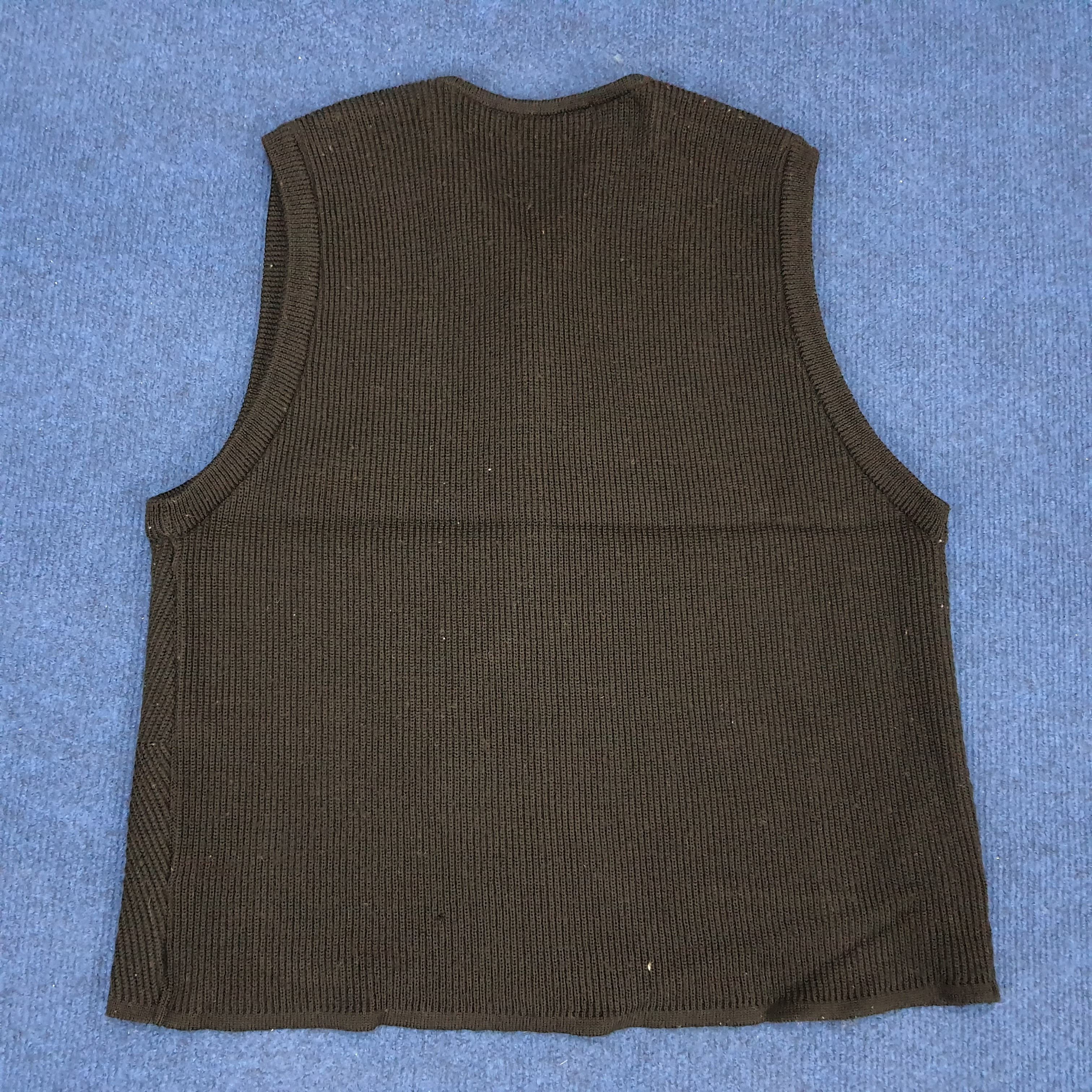 Balenciaga × Vintage Vintage Balenciaga Paris Knitwear Vests Size S / US 4 / IT 40 - 3 Thumbnail