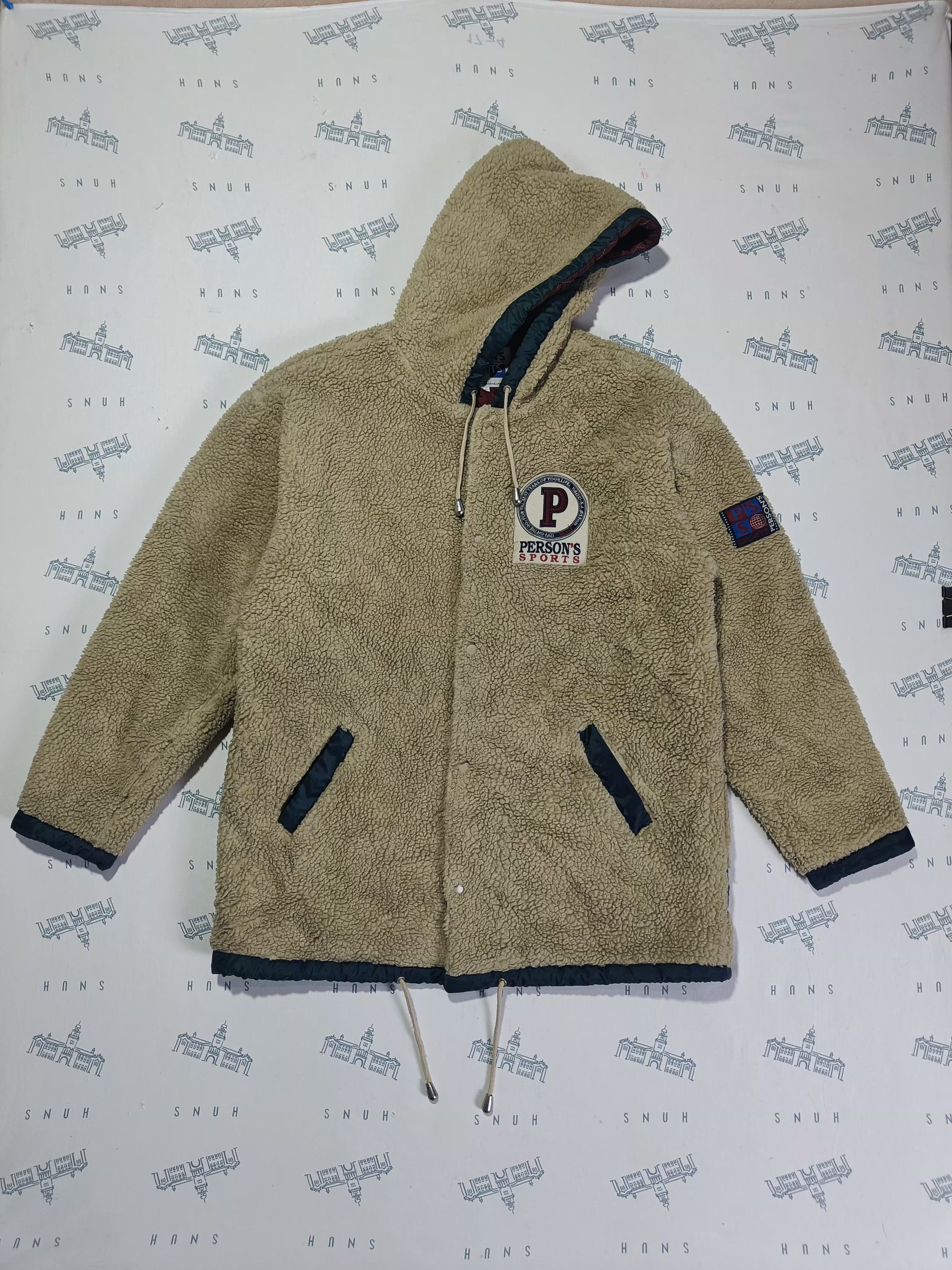 PERSON'S Vintage PERSON'S SPORTS Big Logo Back SPELL Out Jacket Size US M / EU 48-50 / 2 - 2 Thumbnail