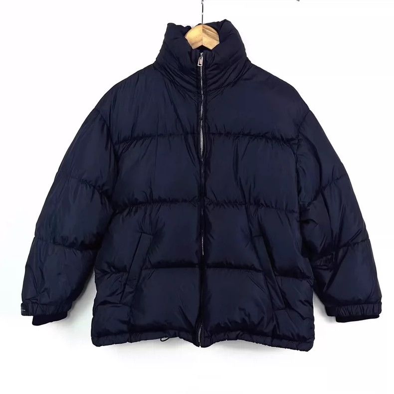Prada Prada Size 36 Blue cuff glue logo down jacket 2501-Nextarro Size US XS / EU 42 / 0 - 1 Thumbnail