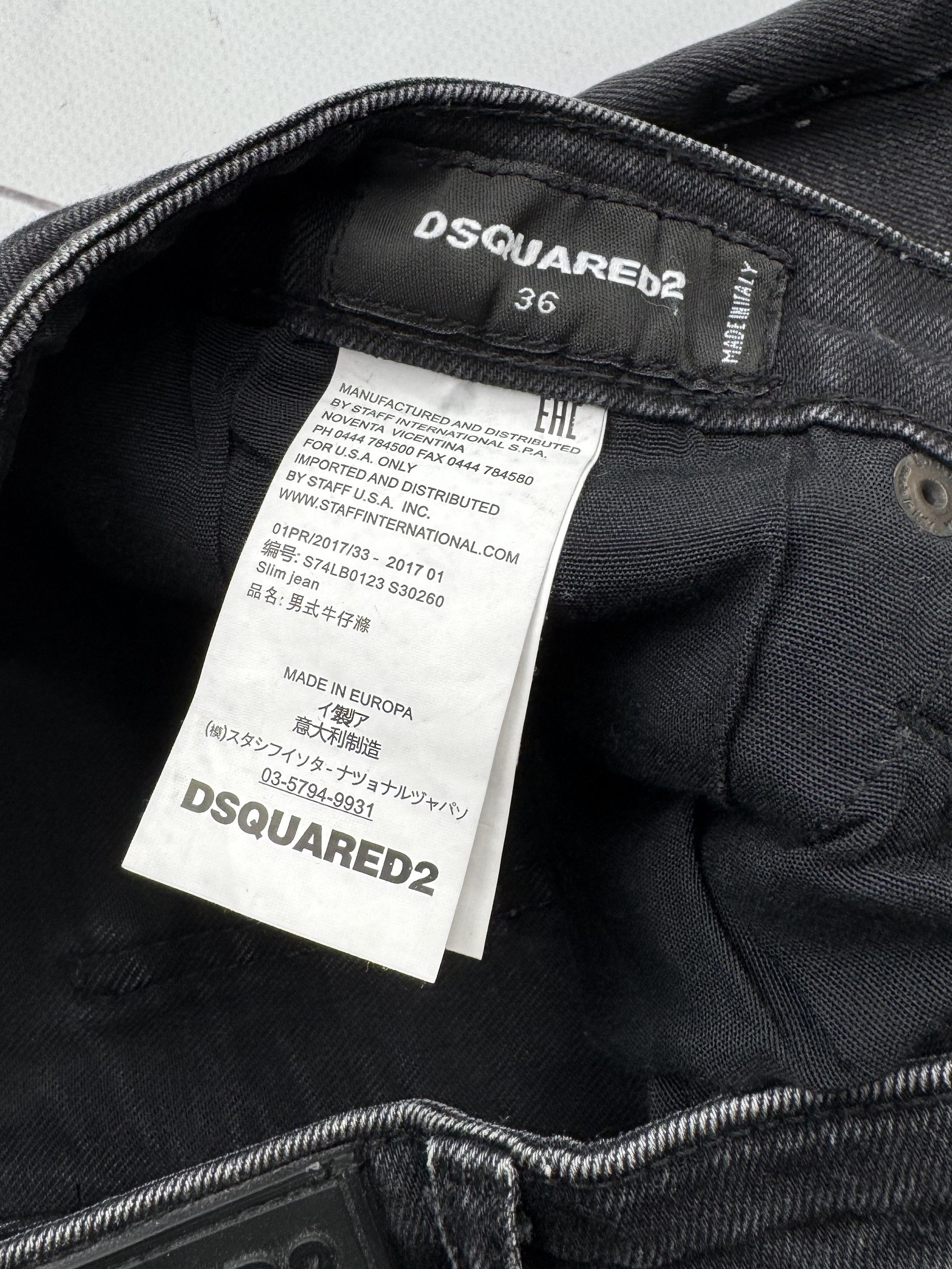Dsquared2 Dsquared2 Mini Skirt With Zip (B257) Size 25" / US 0 / IT 36 - 6 Thumbnail
