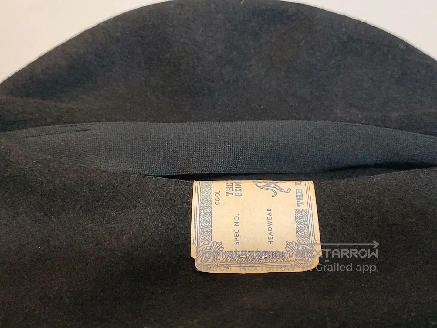 THE H.W.DOG&CO. HW DOG 100% Wool Japan Made Hat. Size ONE SIZE - 6 Thumbnail