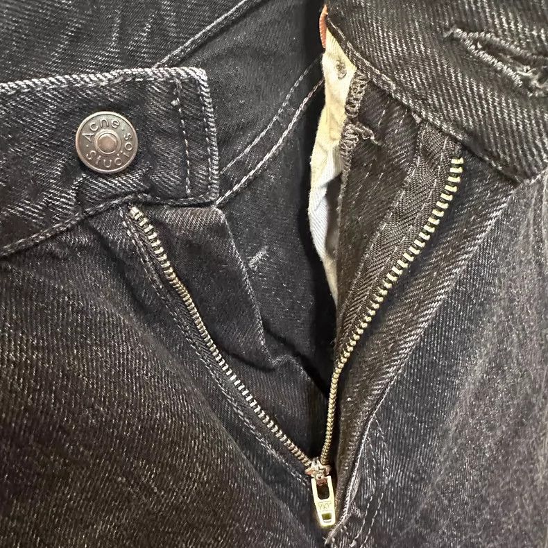 Acne Studios acne studios Black high-waisted jeans 2504-Nextarrow Size US 30 / EU 46 - 5 Thumbnail