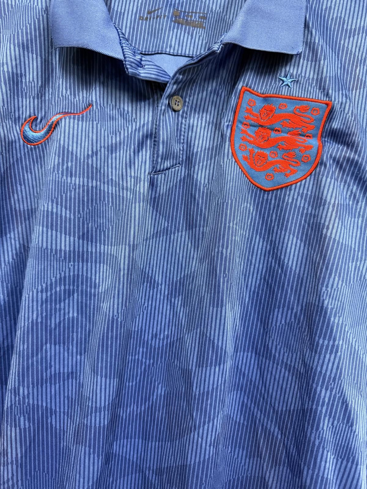 Joma England National Team Blue Soccer Jersey Size US M / EU 48-50 / 2 - 3 Thumbnail
