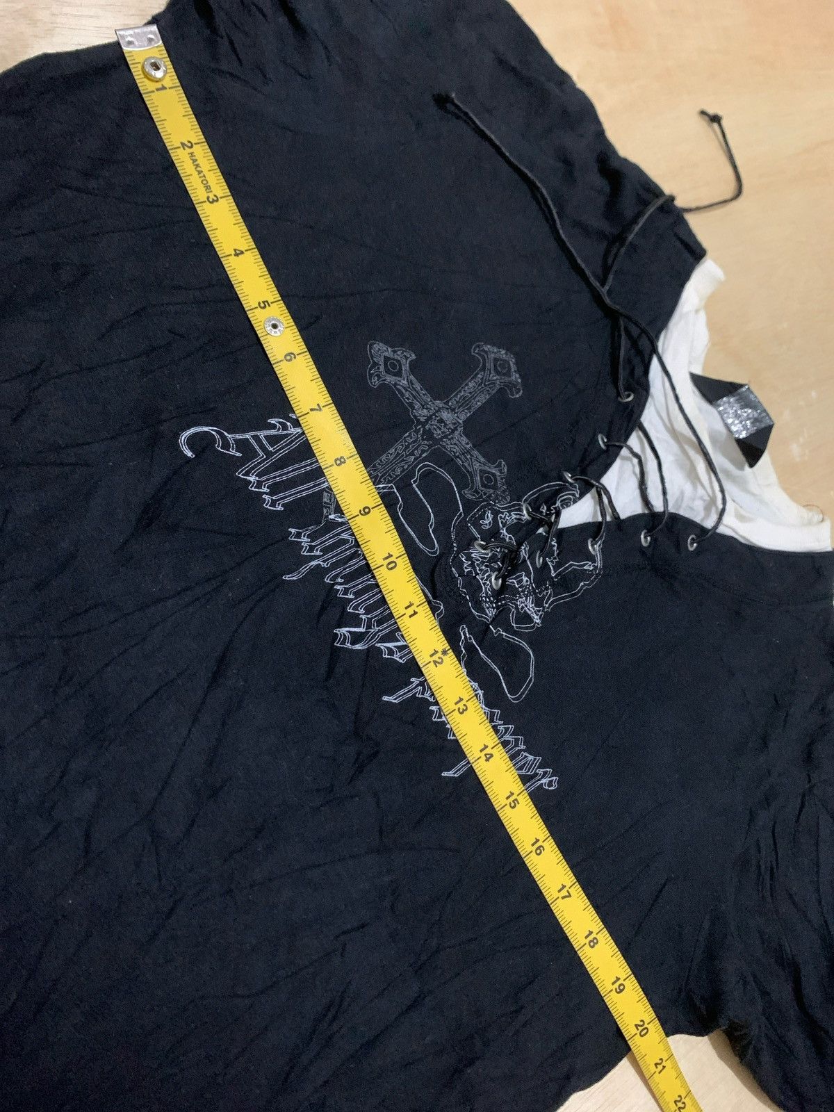 Japanese Brand Y2k Beaumere laced Ifsixwasnine Lgb style Longsleeve Size US L / EU 52-54 / 3 - 8 Thumbnail