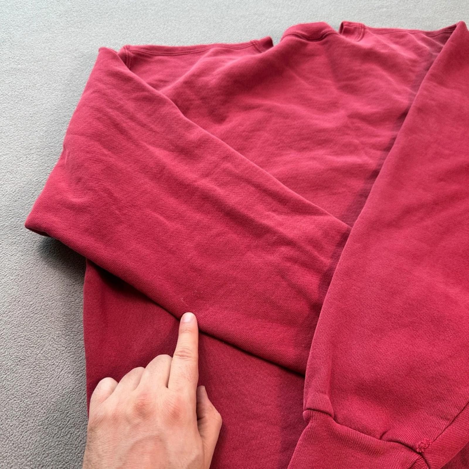 Champion Champion Red Crewneck Sweatshirt XXL Made in USA Authentic Size US XXL / EU 58 / 5 - 6 Thumbnail