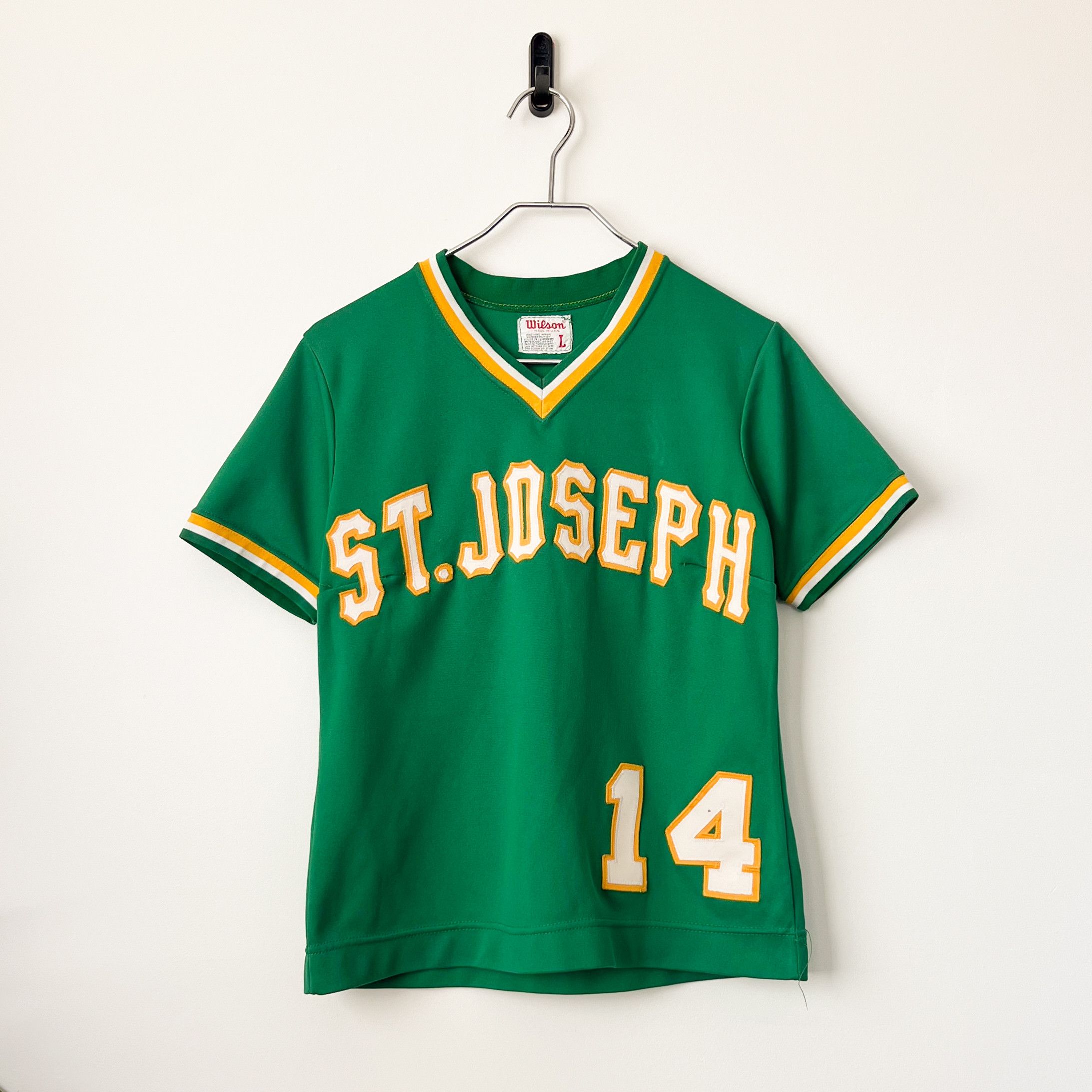 Vintage True Vintage 70's St Joseph School Jersey Shirt Made In USA Size US M / EU 48-50 / 2 - 1 Thumbnail