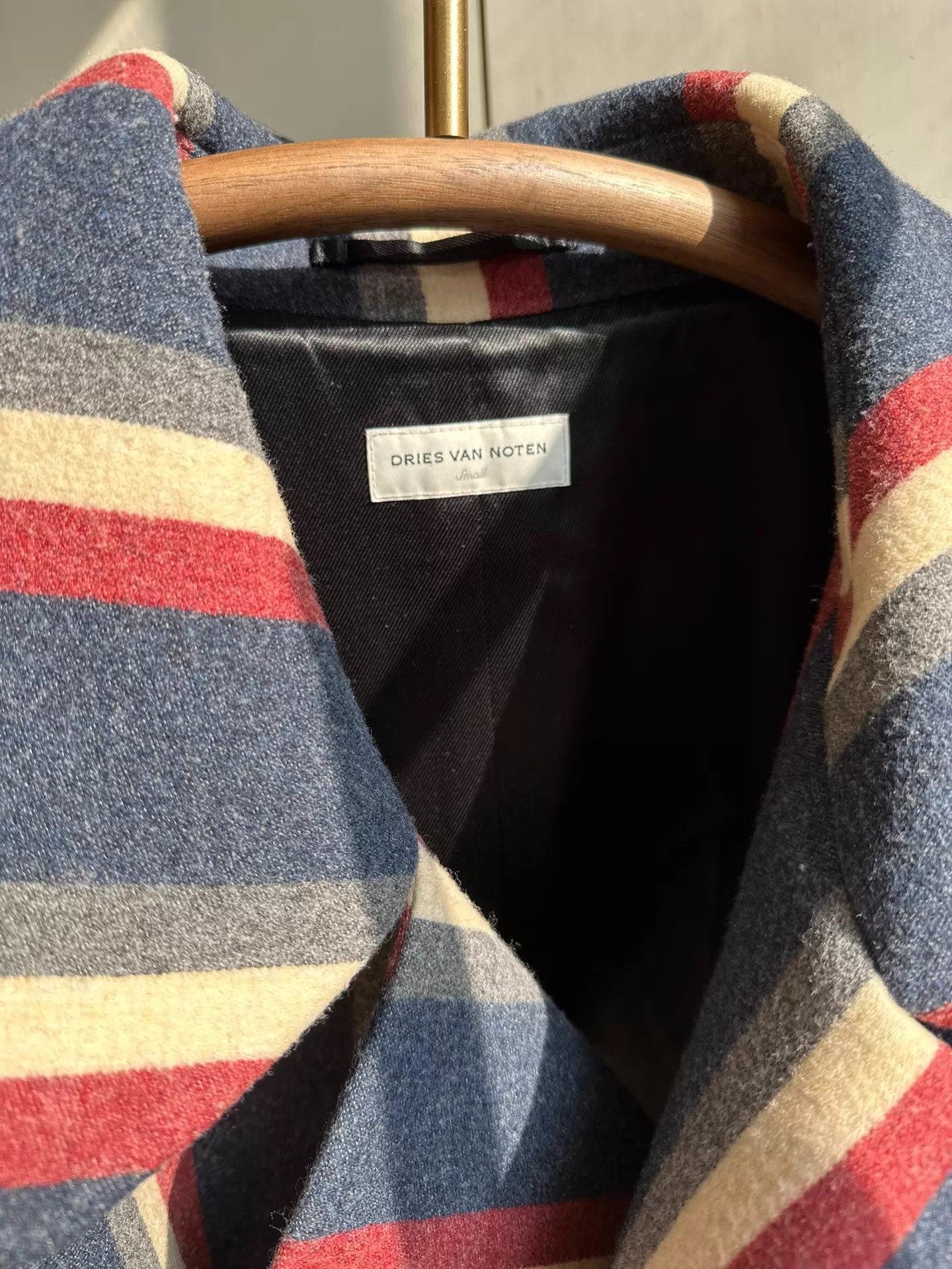 Dries Van Noten DVN Buttonless Oversized Wool Blend Jacket S Size S / US 4 / IT 40 - 5 Thumbnail