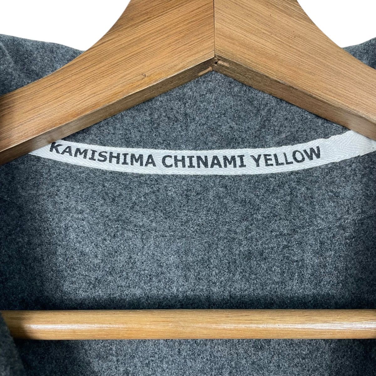Japanese Brand Japanese Designer Kamishima Chinami Yellow Overcoat Size S / US 4 / IT 40 - 15 Thumbnail