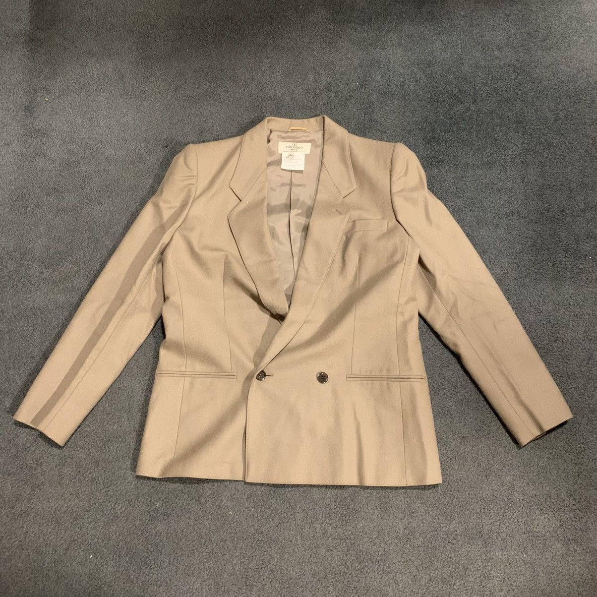 Valentino VINTAGE 70s-80s VALENTINO MISS V WOMENS COAT / BLAZER Size L / US 10 / IT 46 - 1 Thumbnail