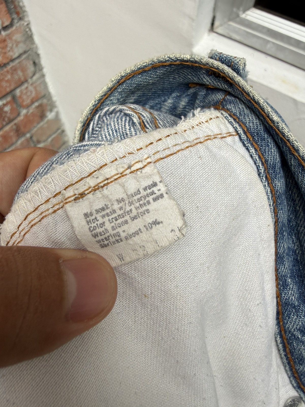 Levi's Vintage Clothing W32x31 Vintage levi’s 501 redline made in USA Size US 32 / EU 48 - 7 Thumbnail