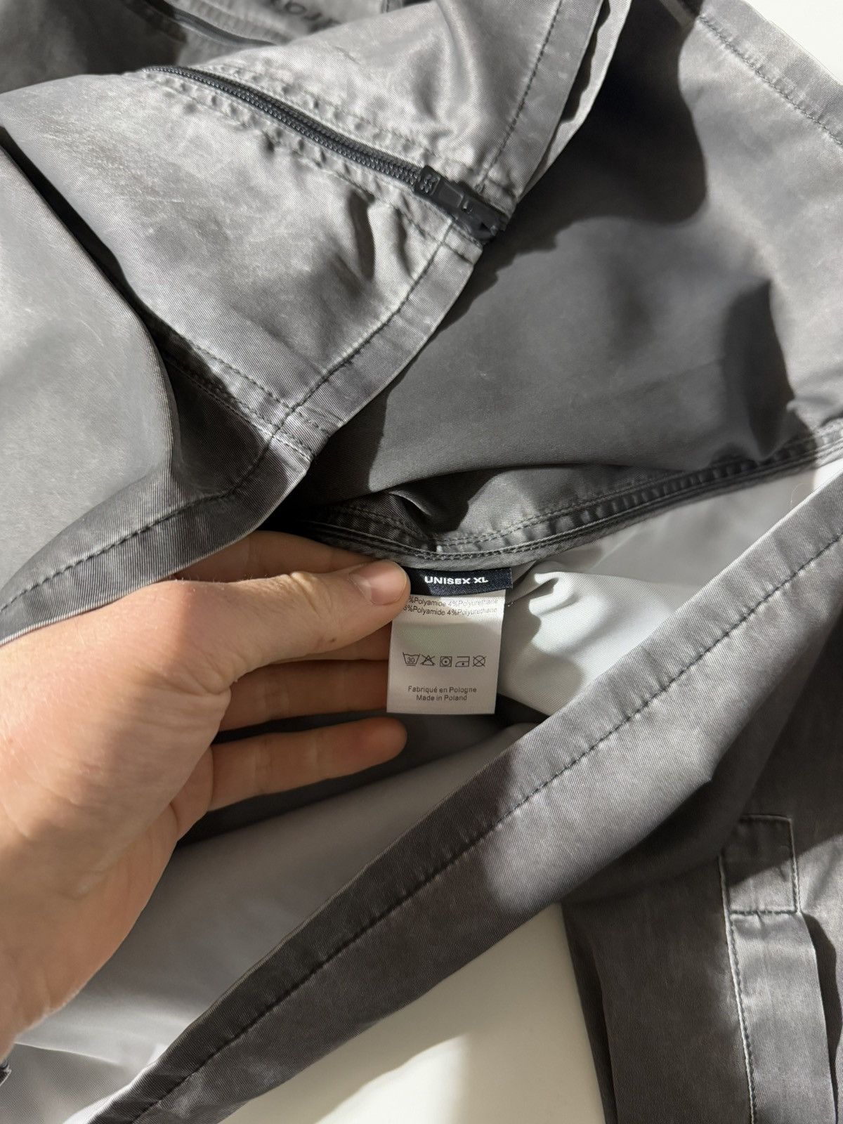 Y/Project $1,000 Pop Up Nylon Grey Jacket Size US XL / EU 56 / 4 - 9 Thumbnail