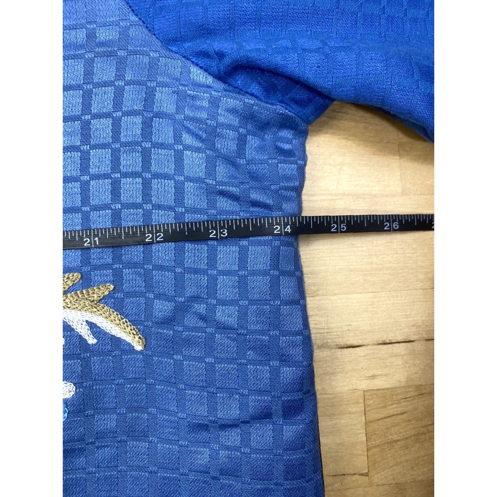 Vintage Indigo Moon Jacket Womens L Blue Floral Casual Button - 7505 Size L / US 10 / IT 46 - 5 Thumbnail