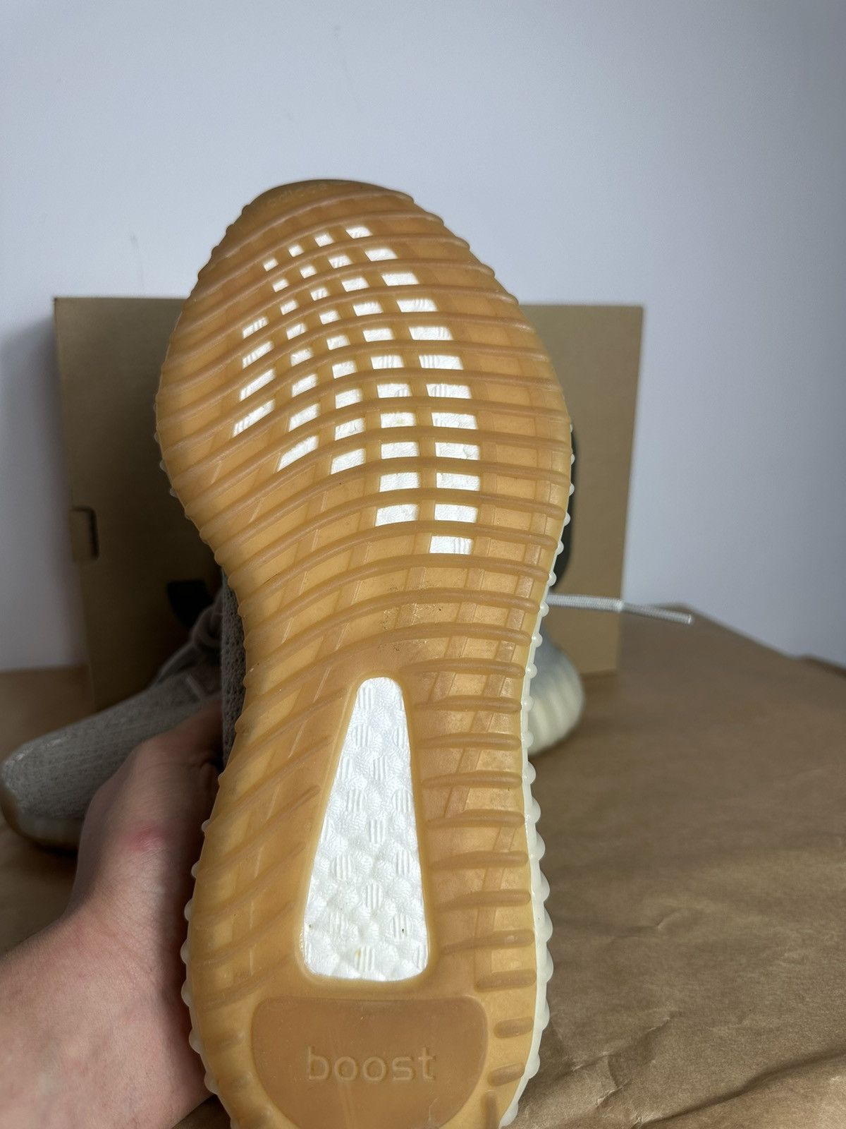 Yeezy adidas Yeezy Boost 350 V2 Sesame Size US 10 / EU 43 - 4 Thumbnail