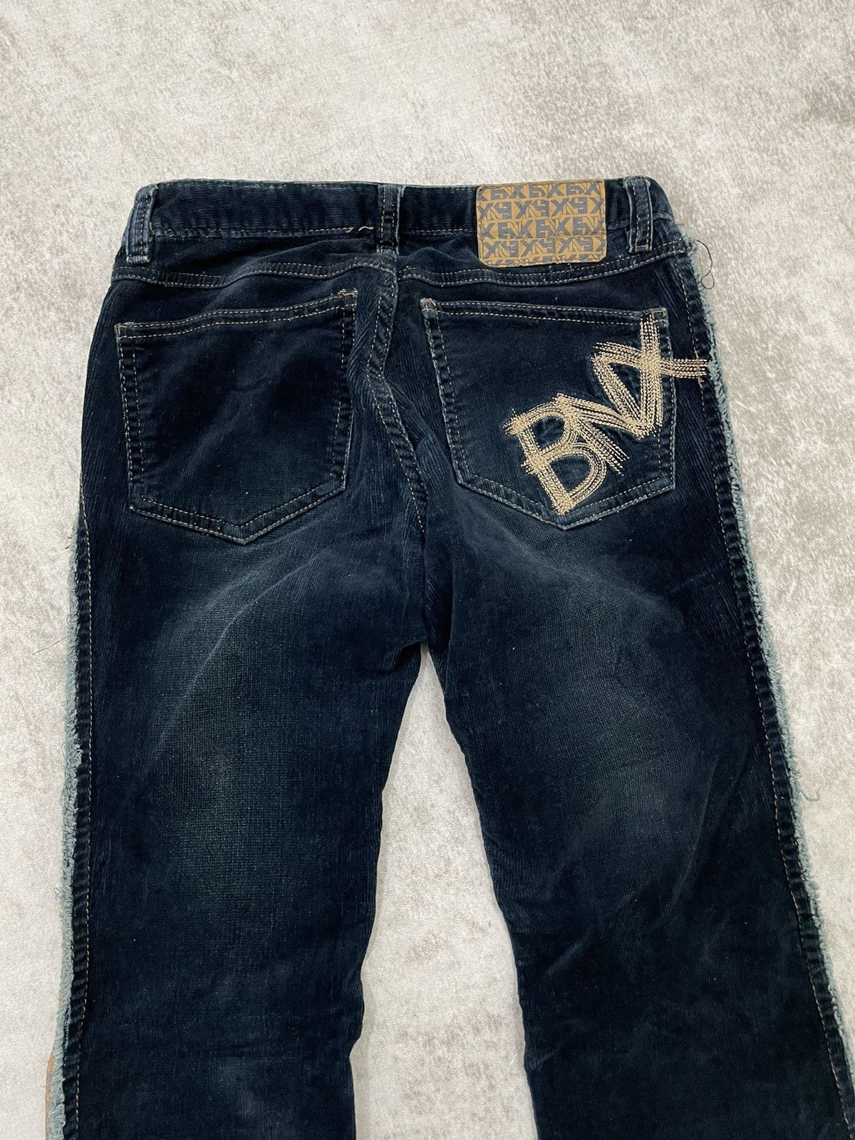 Hysteric Glamour × If Six Was Nine × Le Grande Bleu (L.G.B.) 2000s BNX japan Super Flared corduroy pants Size US 26 / EU 42 - 8 Thumbnail