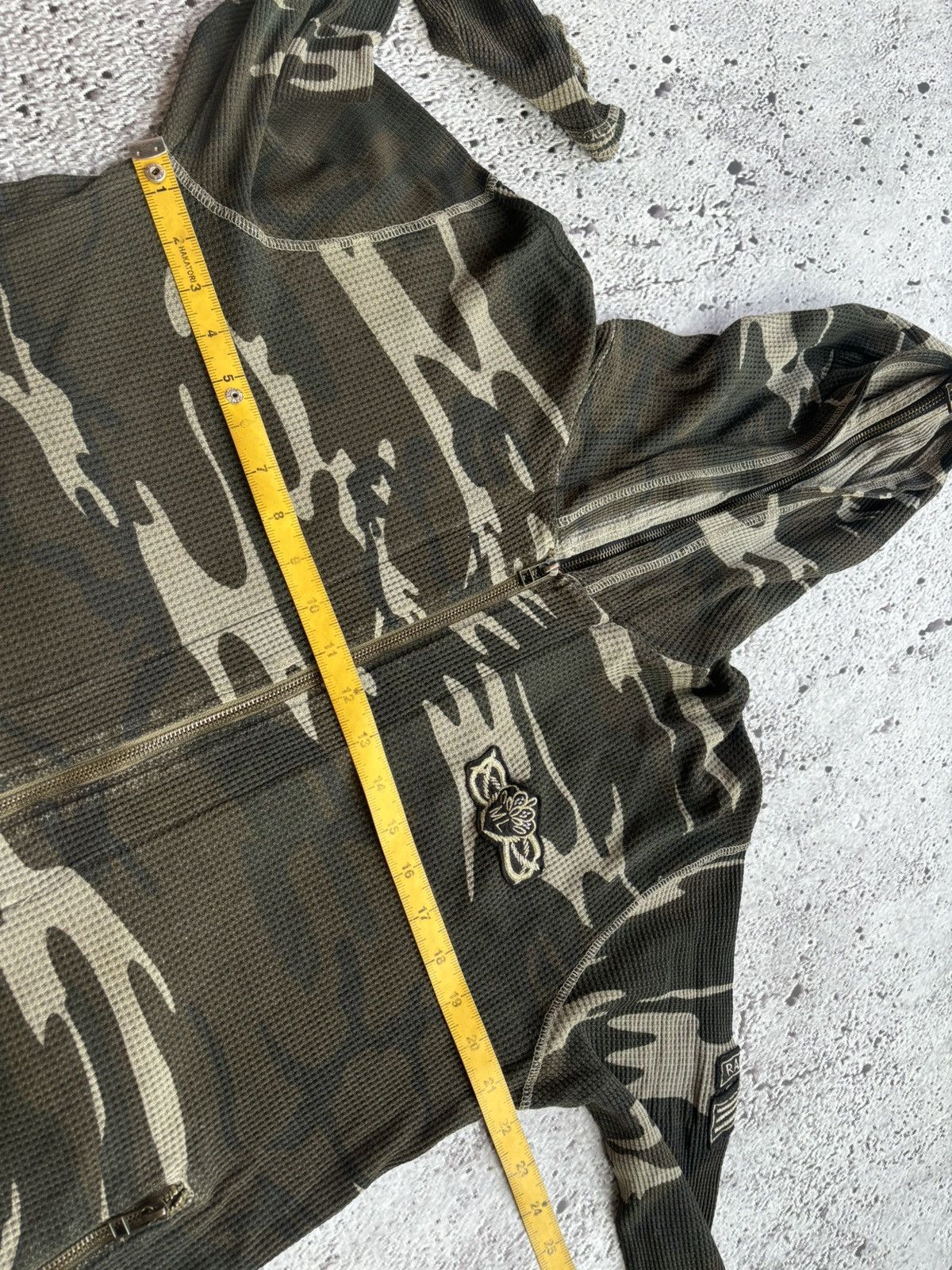 If Six Was Nine Double zipper power to the people black label camo Size US L / EU 52-54 / 3 - 10 Thumbnail