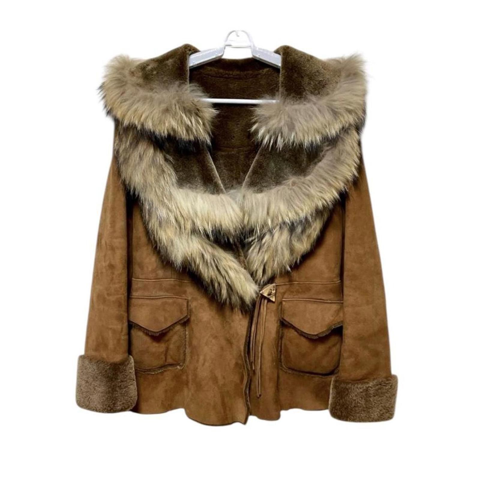 Other Real leather and fur whimsy goth penny lane vintage jacket Size S / US 4 / IT 40 - 1 Thumbnail
