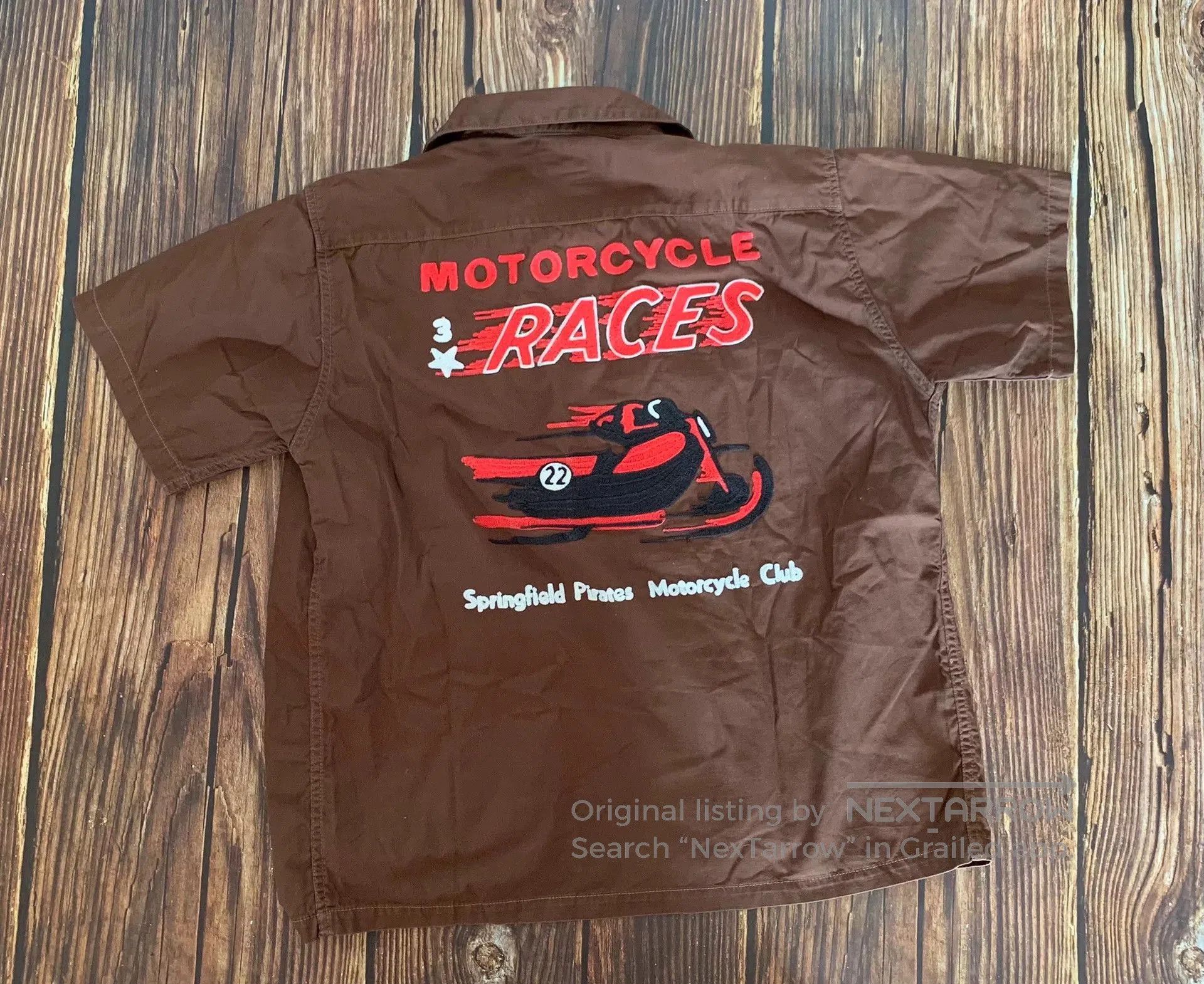 The Real McCoy's Buco Real McCoy Short Sleeve Shirt. Size US L / EU 52-54 / 3 - 1 Thumbnail