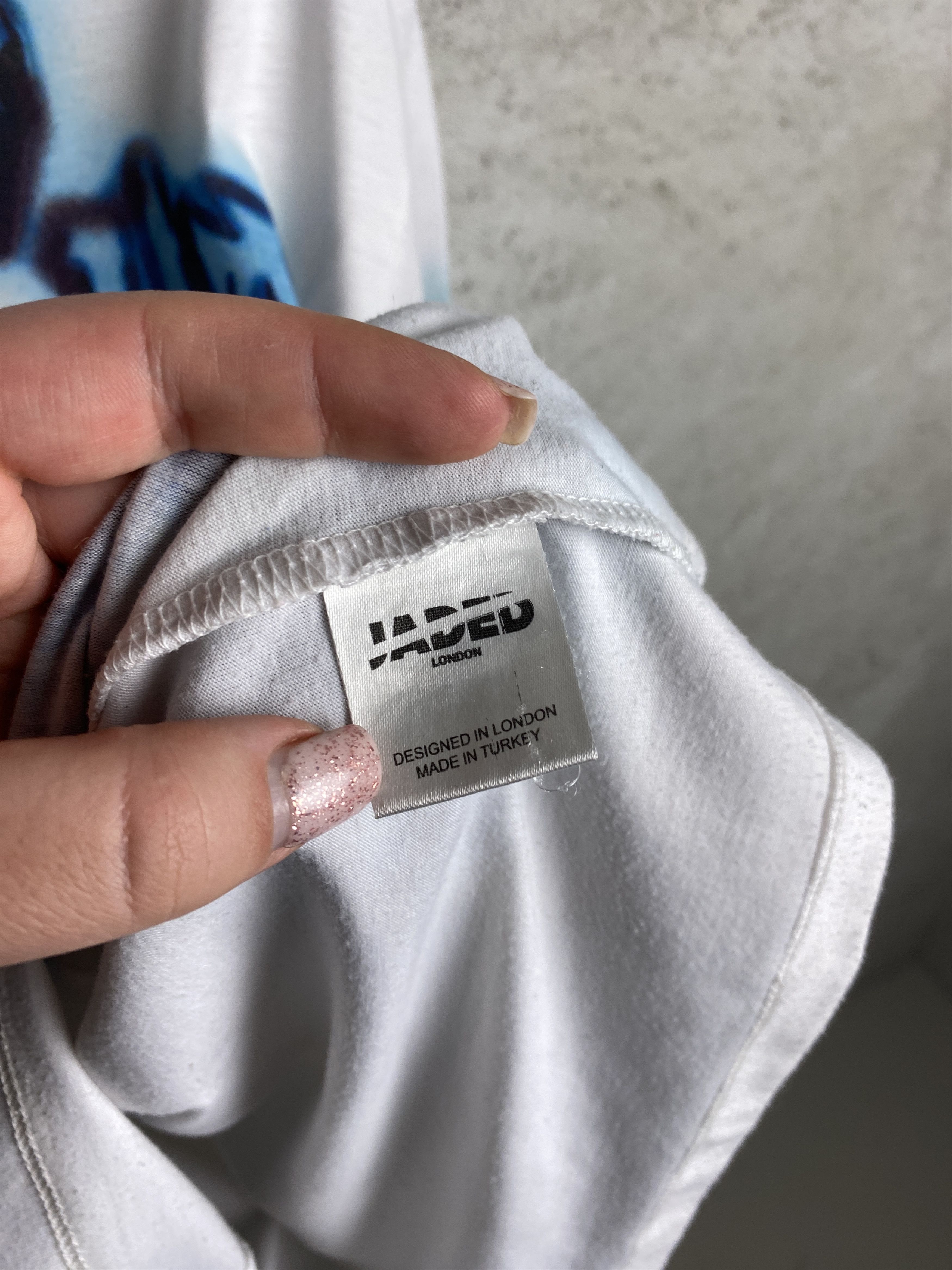 Jaded London Jaded London Graffiti t-shirt tee printed y2k Size XS / US 0-2 / IT 36-38 - 4 Thumbnail