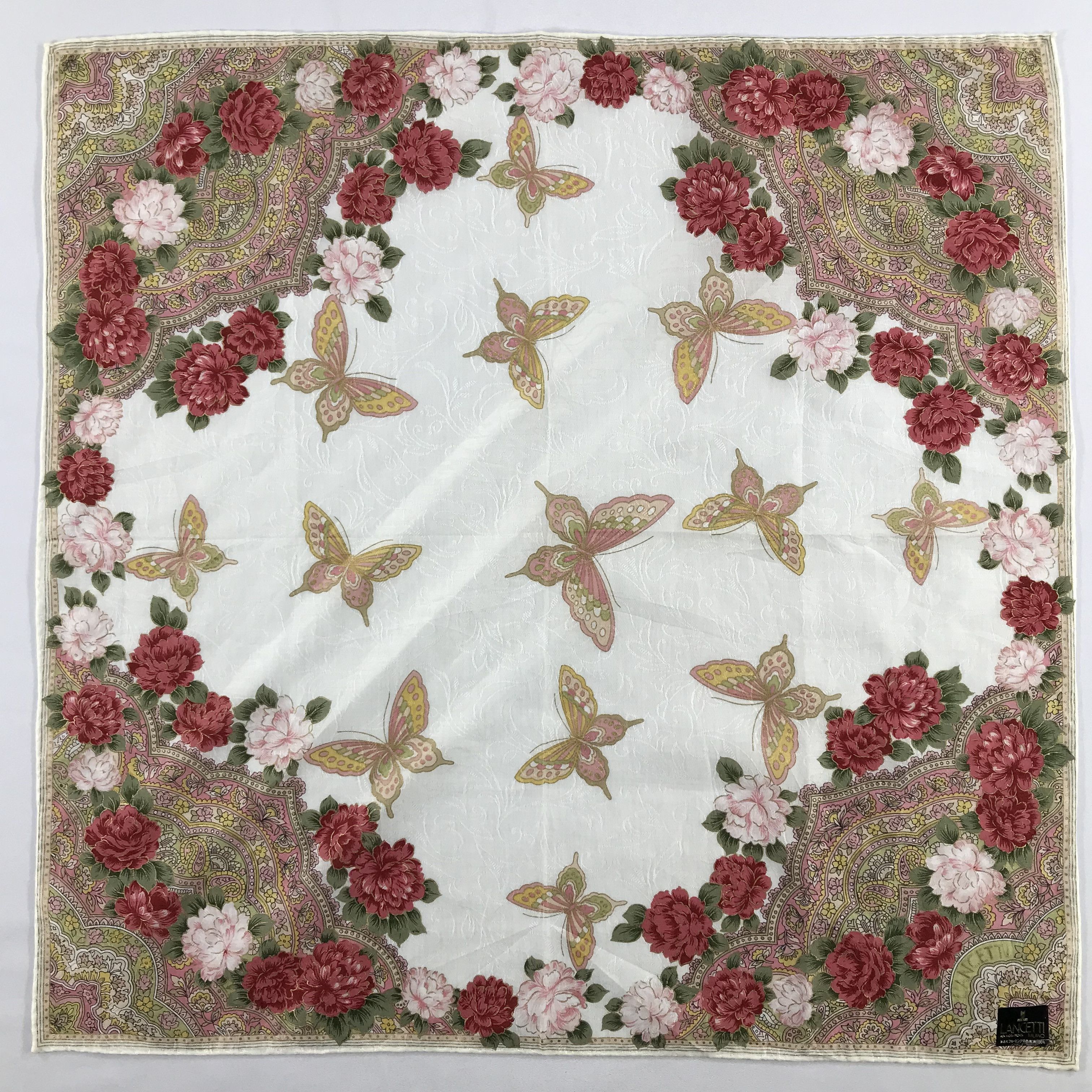 Vintage Lancetti Bandana / Handkerchief / Neckerchief - S2554 Size ONE SIZE - 1 Thumbnail
