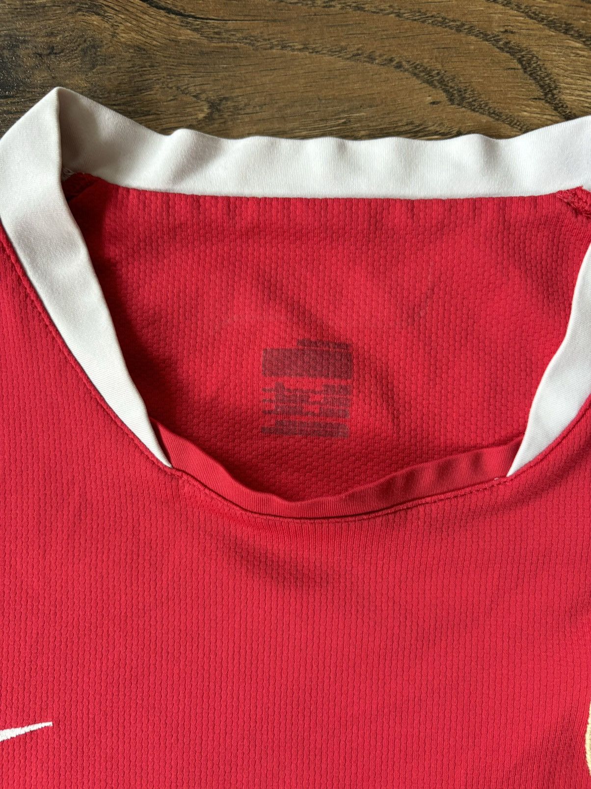 Vintage Arsenal Home Shirt 2006/2008 Short Sleeve Mens UK XL Nike Size US XL / EU 56 / 4 - 4 Thumbnail