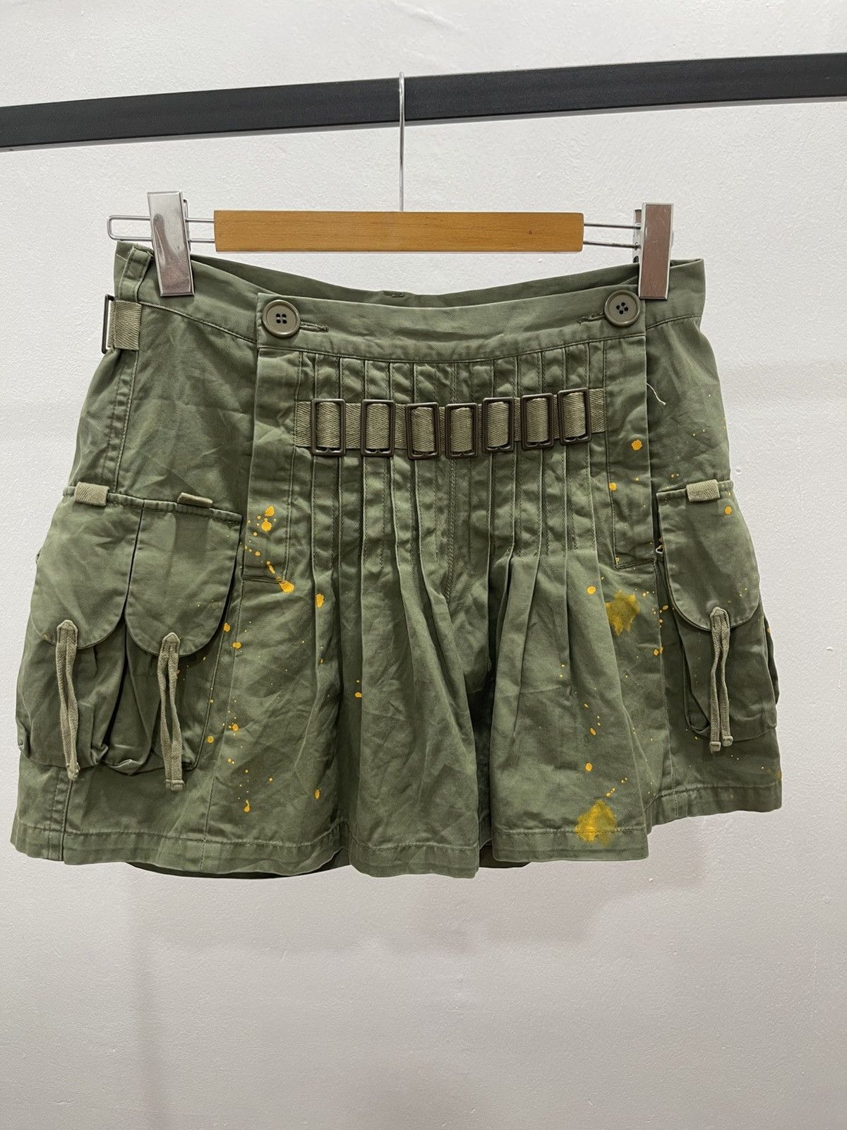 Sunao Kuwahara Issey Miyake by Sunaokuwahara Military Skrit Size 30" / US 8 / IT 44 - 2 Thumbnail
