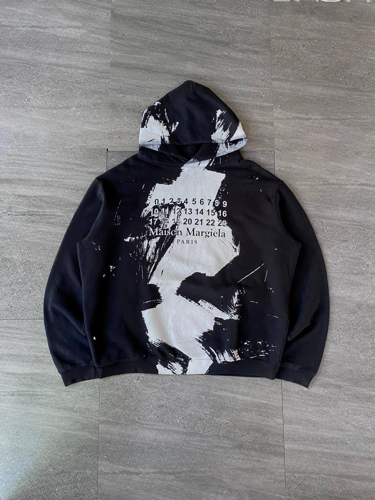 Maison Margiela Margiela paint hoodie | Grailed