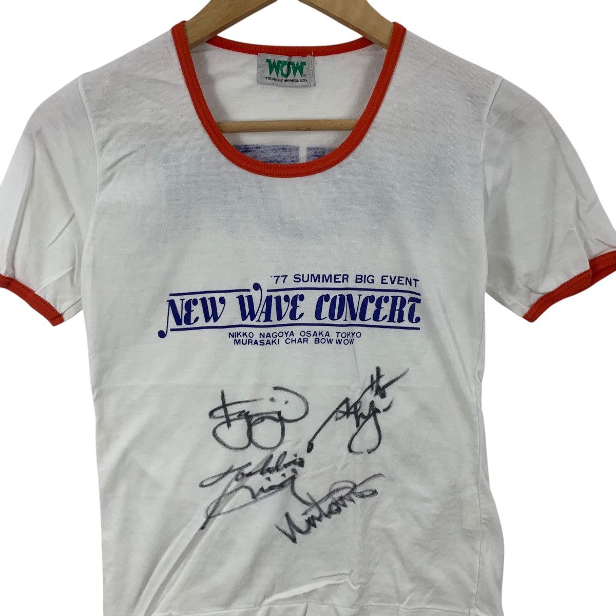 Band Tees Vintage 1977 BOW WOW WOW Band Malcolm Mclaren Tee Shirt Top Size L / US 10 / IT 46 - 6 Thumbnail