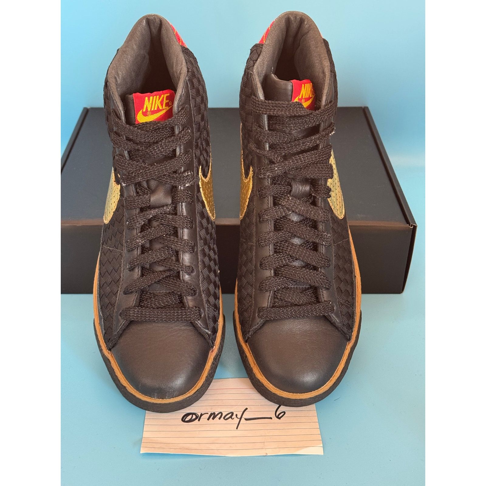 Nike Nike Blazer Mid Premium "China Rock Festival" m8.5 w10 Size US 8.5 / EU 41-42 - 4 Thumbnail