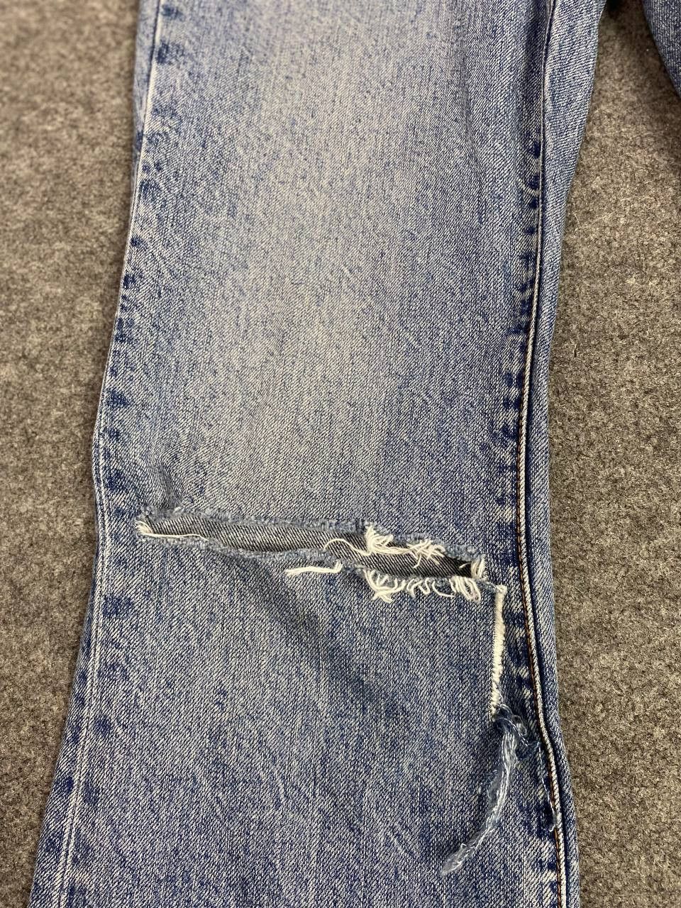 Japanese Brand GU japanese brand bootcut flare distressed denim Size US 28 / EU 44 - 7 Thumbnail