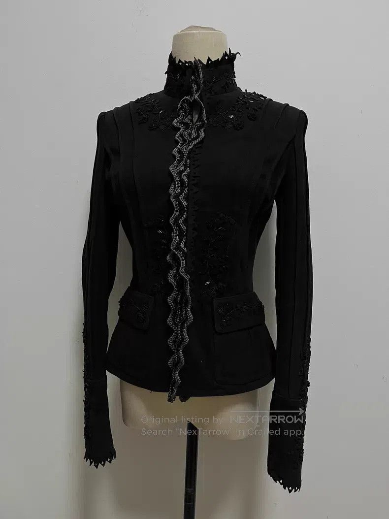 Roberto Cavalli Roberto Cavalli jacket with leather and polyester lining| Size XS / US 0-2 / IT 36-38 - 1 Thumbnail