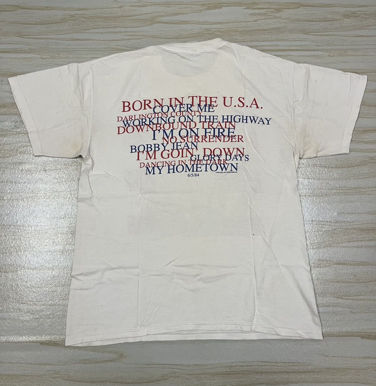 Band Tees Bruce Springsteen Born In The Usa 00s Tee Size US M / EU 48-50 / 2 - 6 Thumbnail