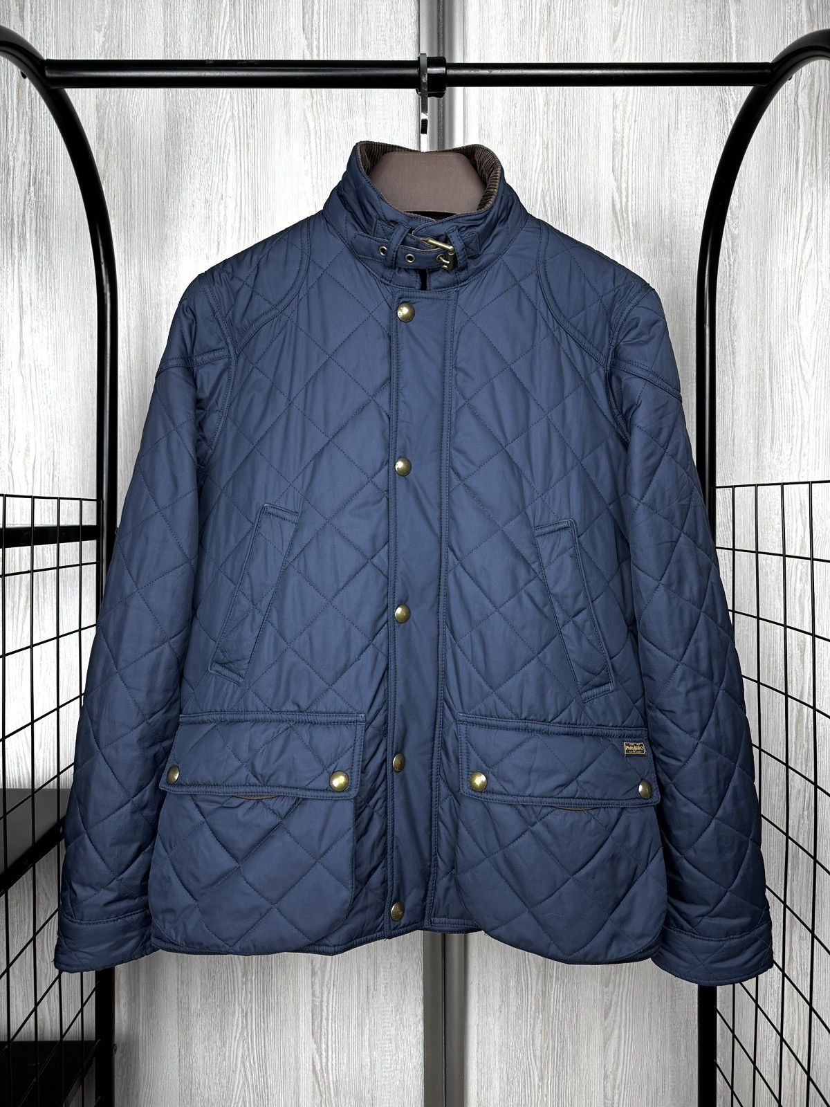 Polo Ralph Lauren Polo Ralph Lauren Cadwell Quilted Bomber Navy Jacket size L Size US L / EU 52-54 / 3 - 2 Thumbnail