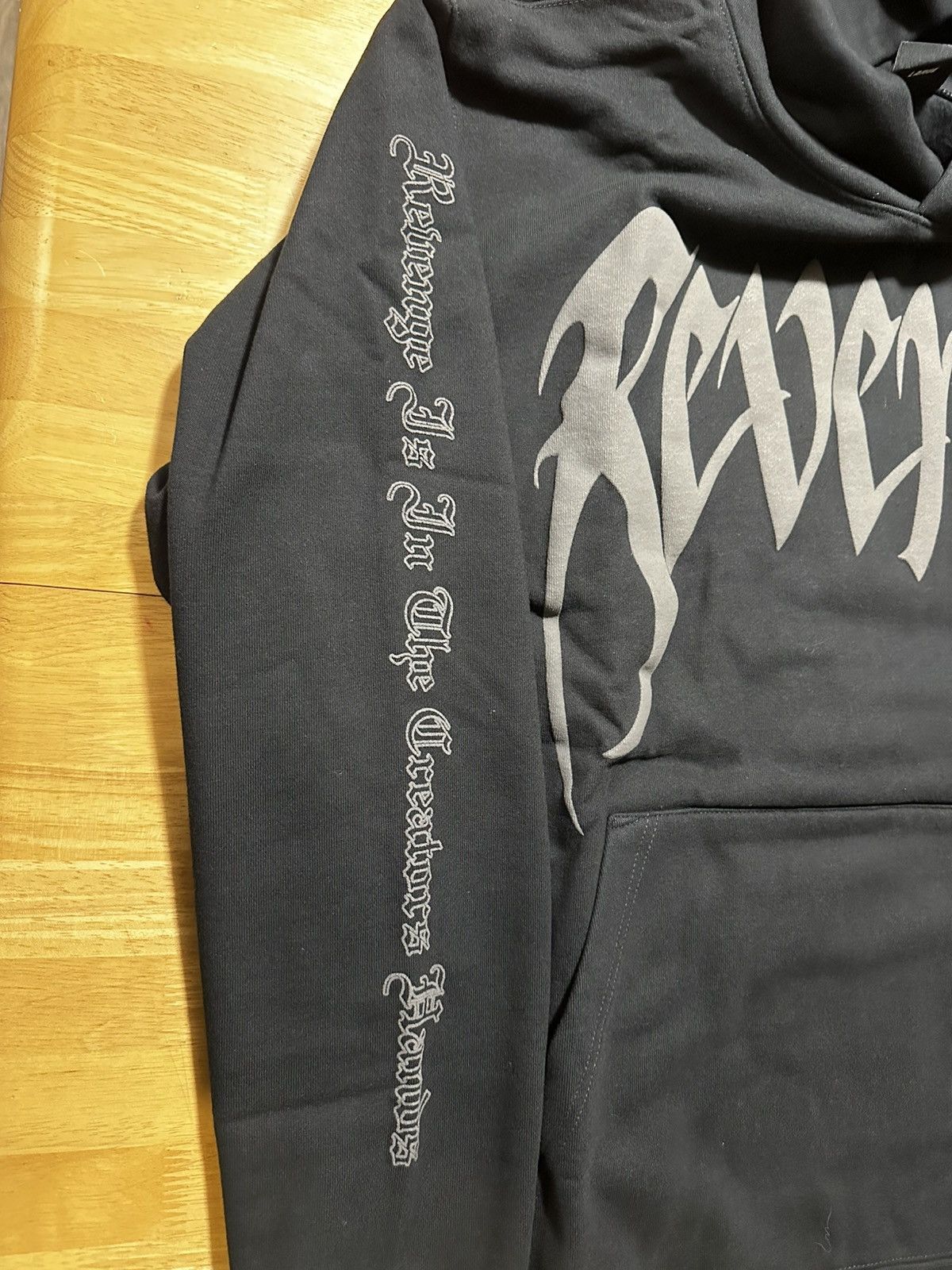 Revenge Revenge Funeral Kill Hoodie Black - L Size US L / EU 52-54 / 3 - 7 Thumbnail